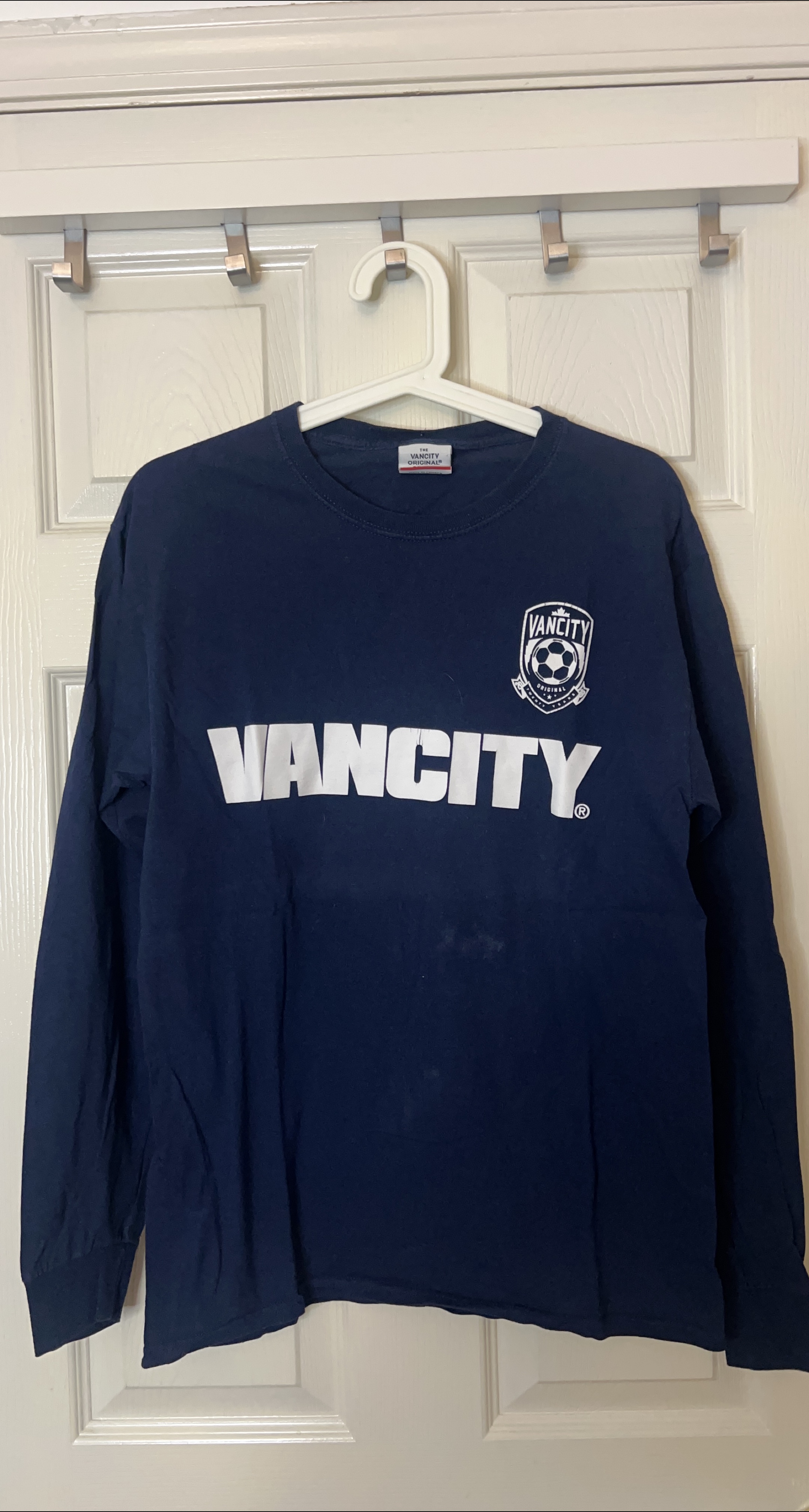 Vancity Originals Navy Long Sleeve Shirt thumbnail