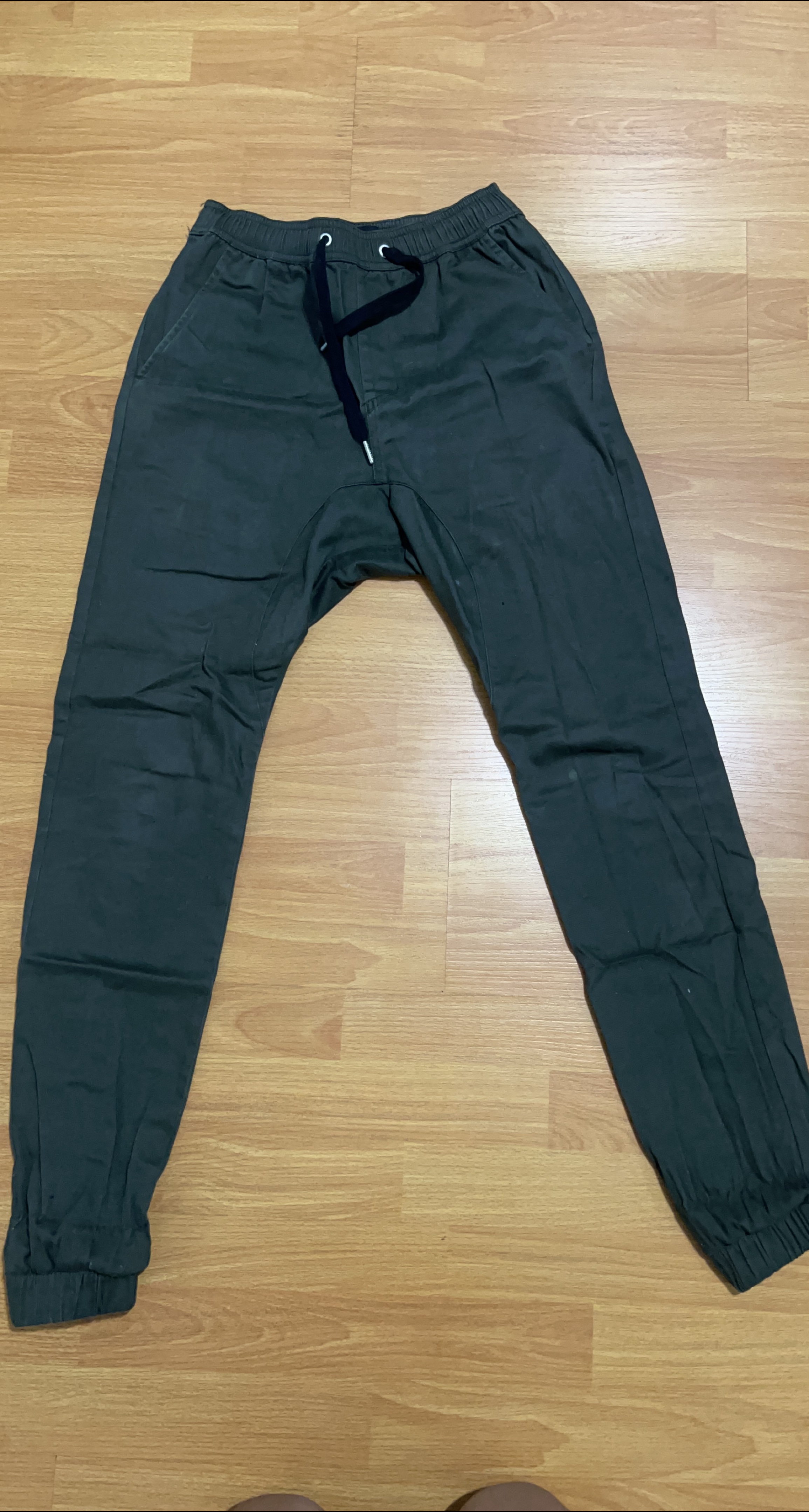 Zanerobe Olive Green Jogger Pants thumbnail