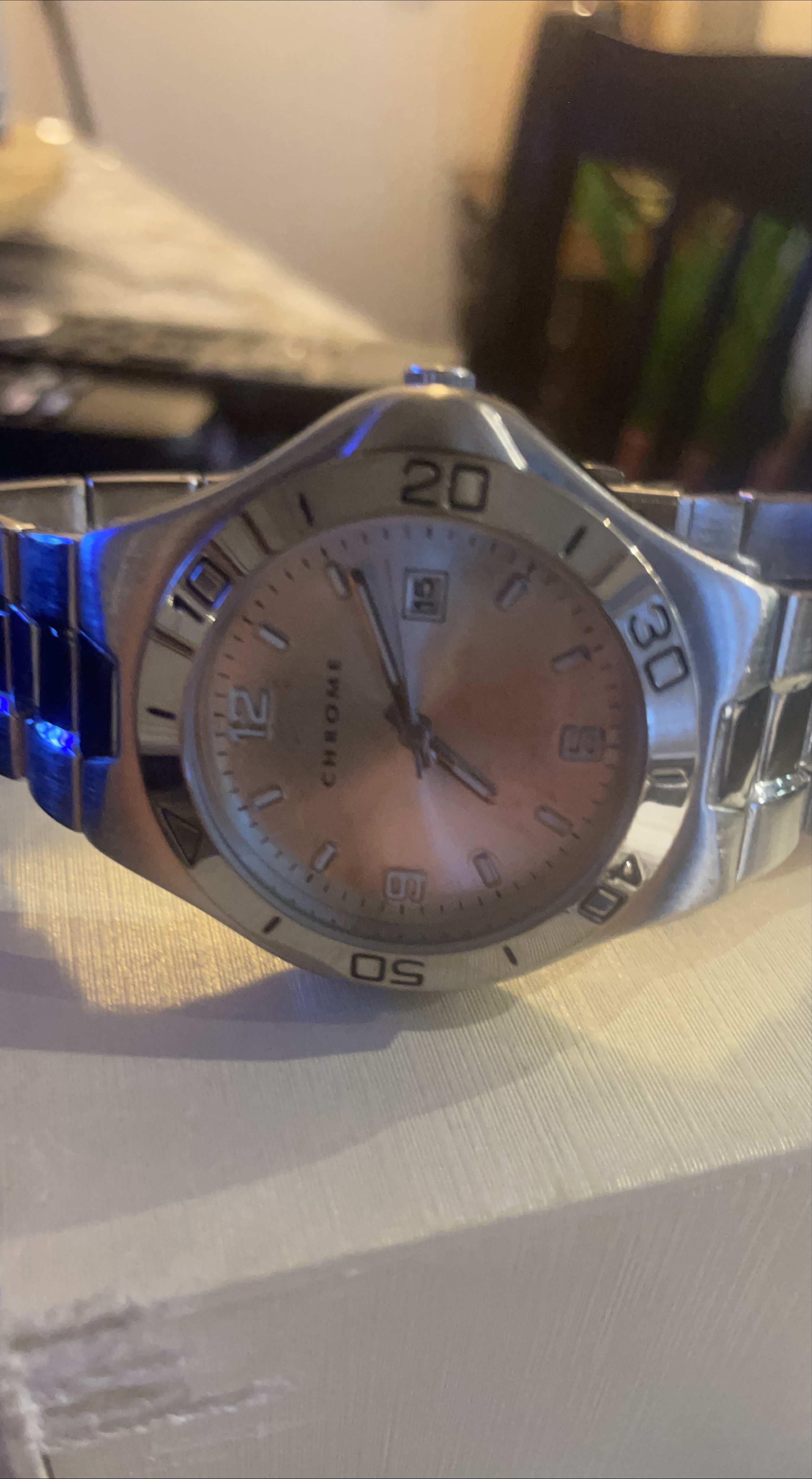 Chrome Silver Watch thumbnail