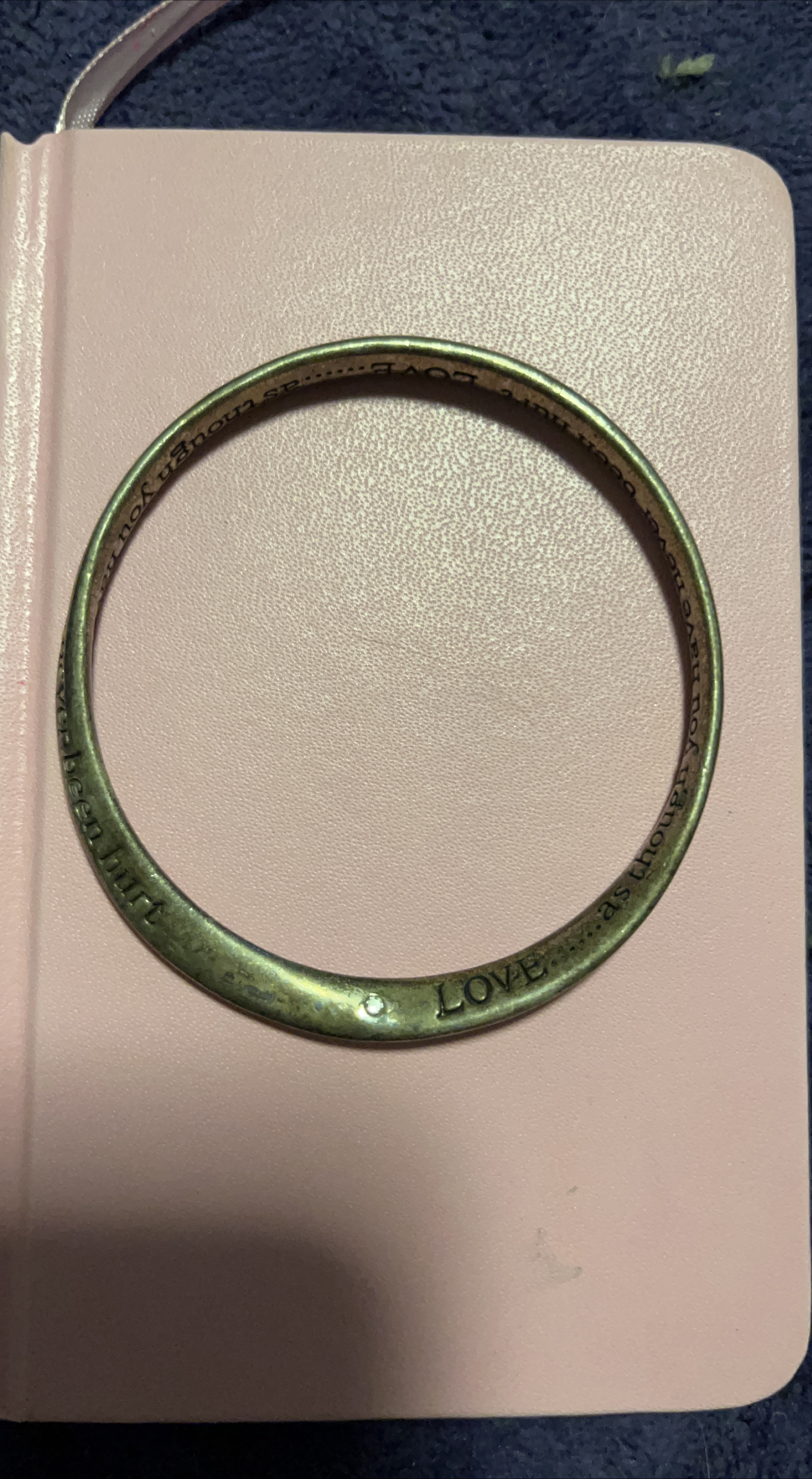 Silver Tone Bangle Bracelet image indicator(2)