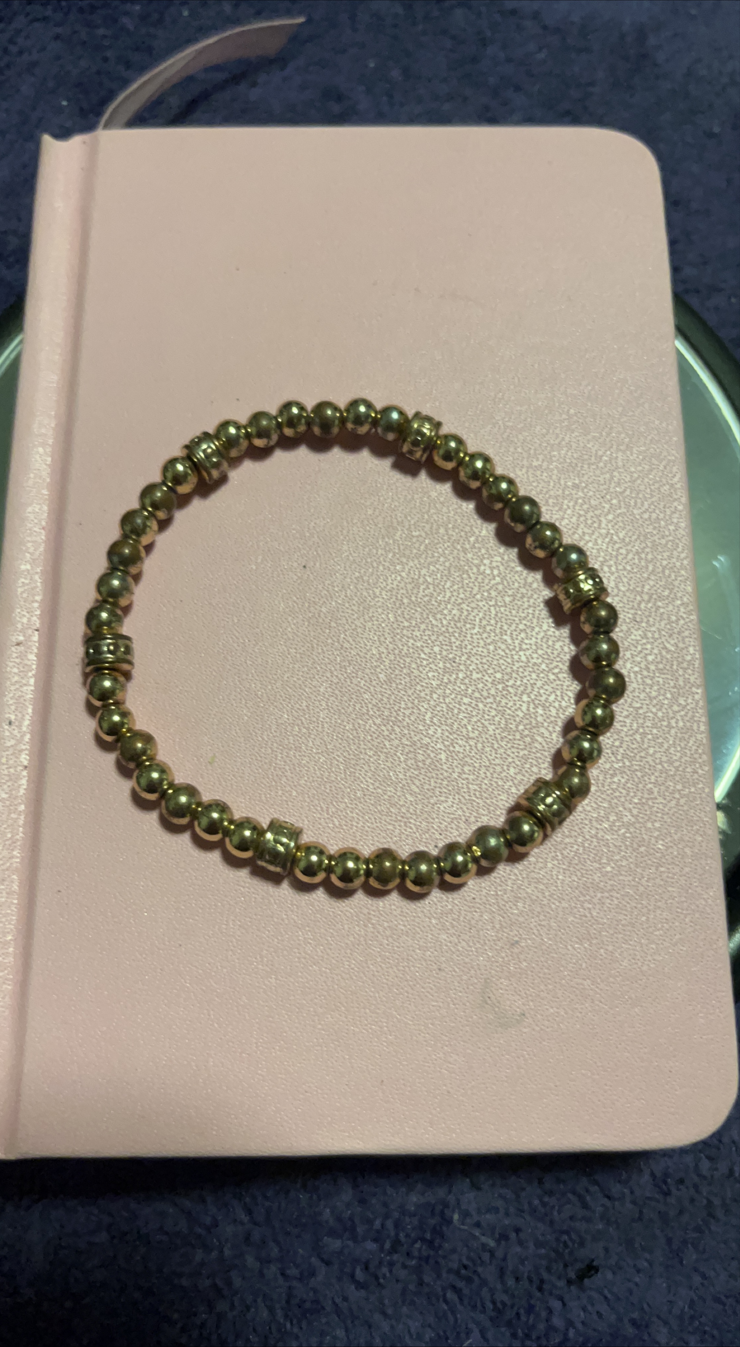 Gold Beaded Bracelet image indicator(2)