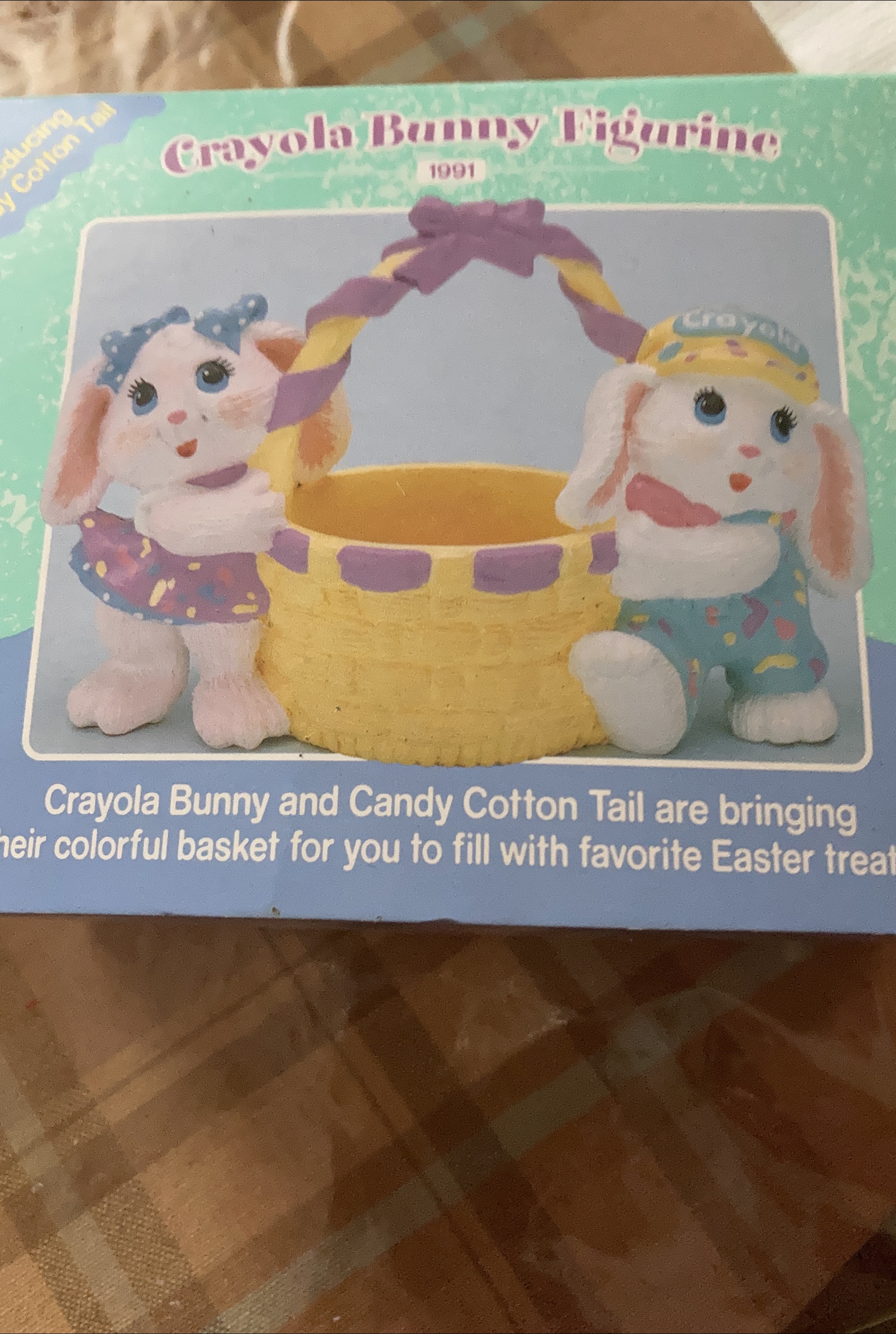 Crayola Bunny Figurine 1991