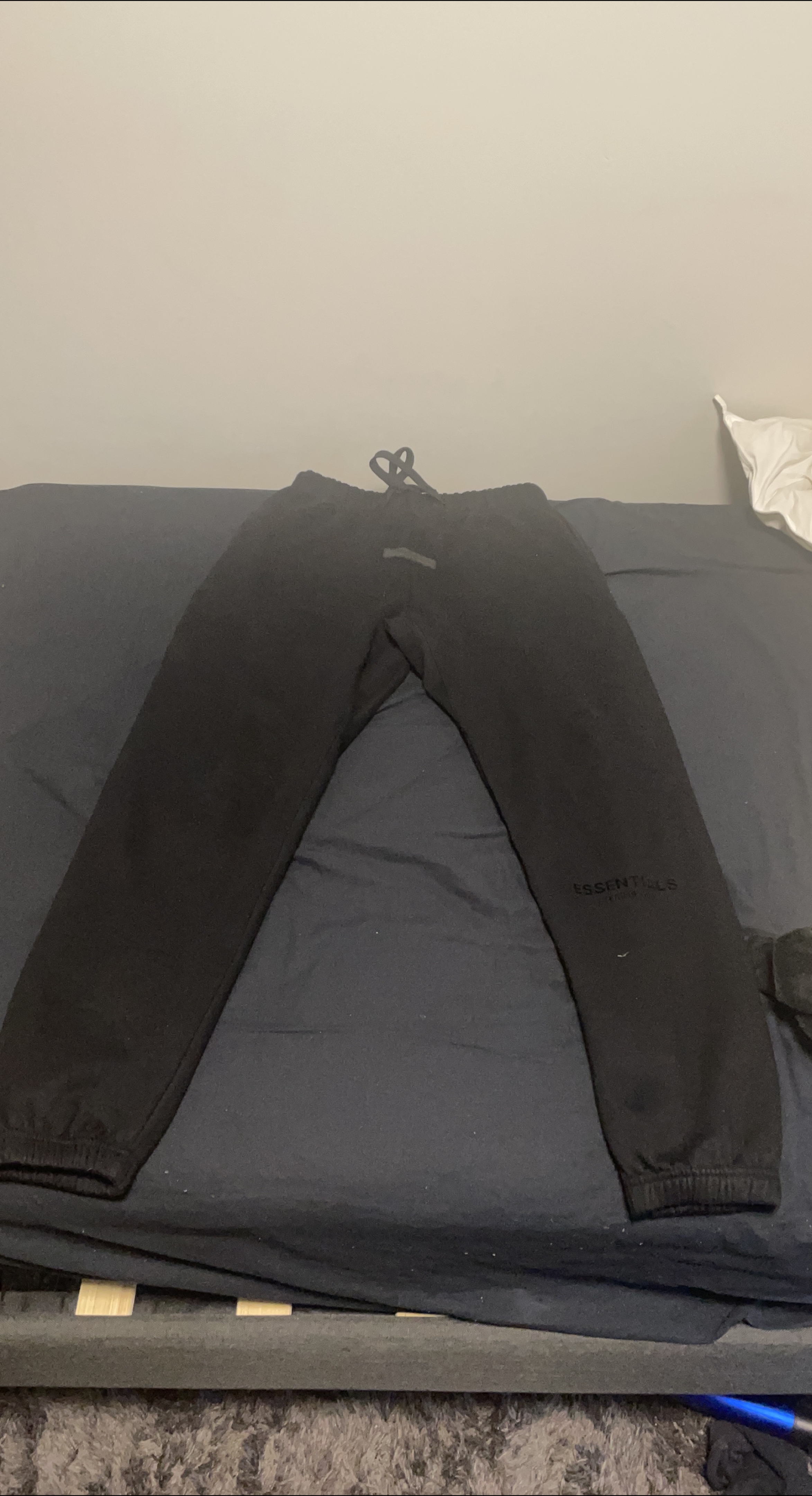 Essentials Black Sweatpants thumbnail