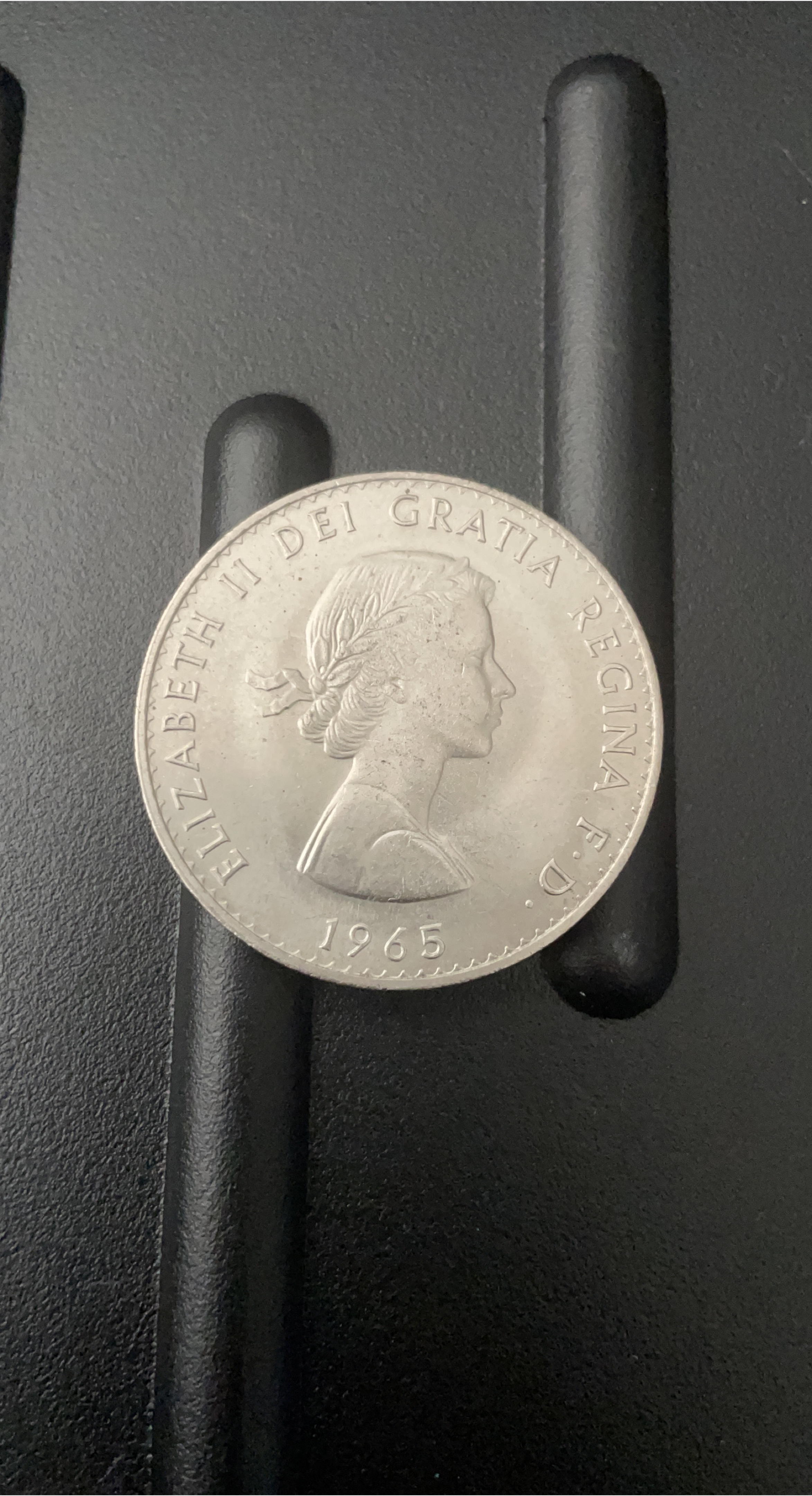 1965 Elizabeth II Dei Gratia Regina Coin thumbnail