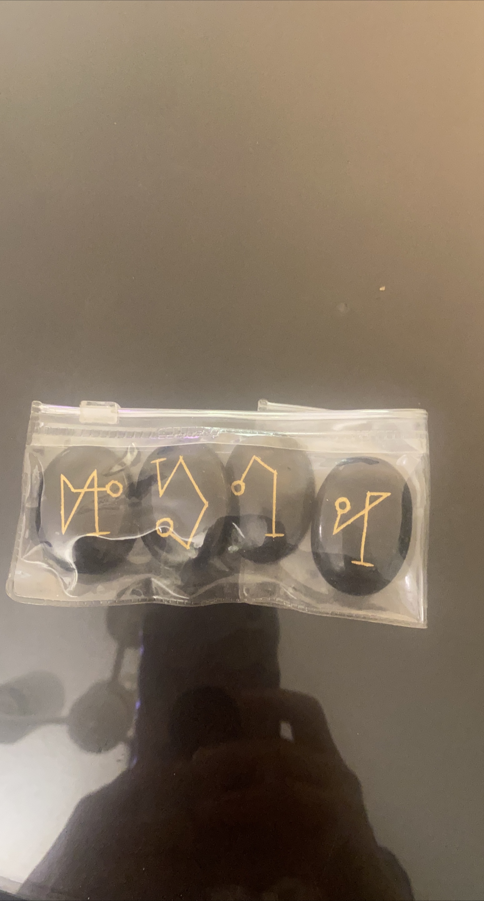 Black Rune Stones Set thumbnail