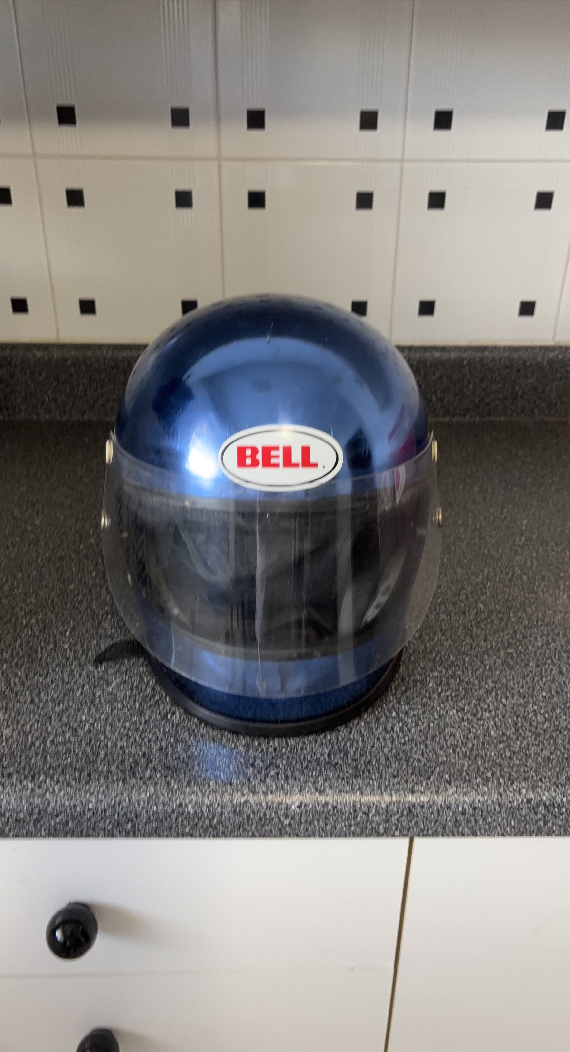 Bell Blue Helmet thumbnail