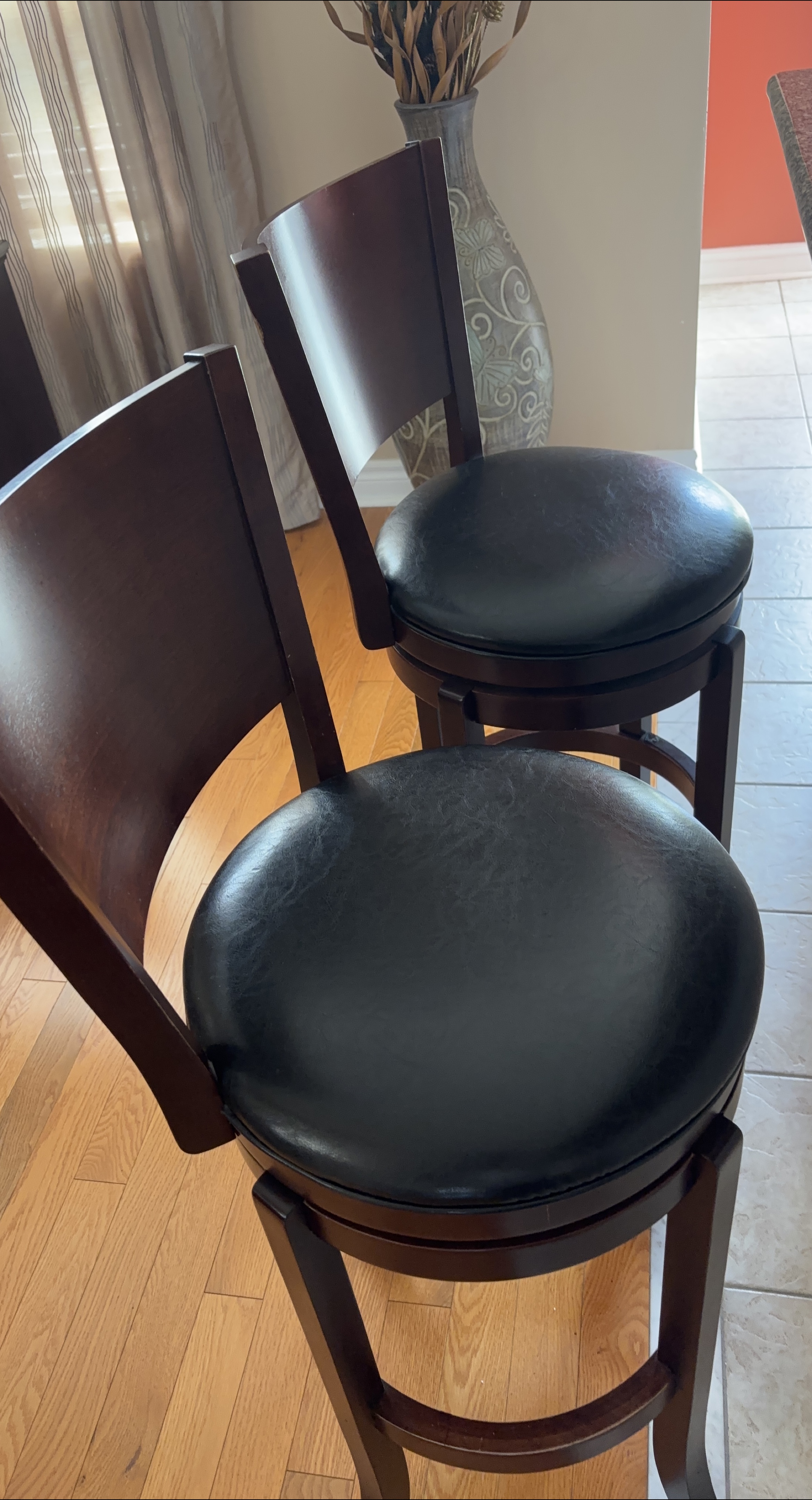 Swivel Bar Stools - Set of 2 thumbnail