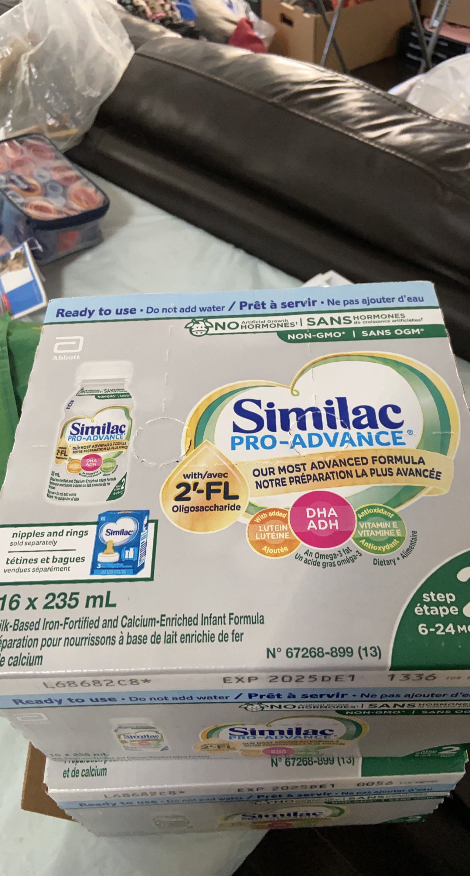 Similac Pro-Advance Infant Formula 16x235mL EXP 2025 thumbnail