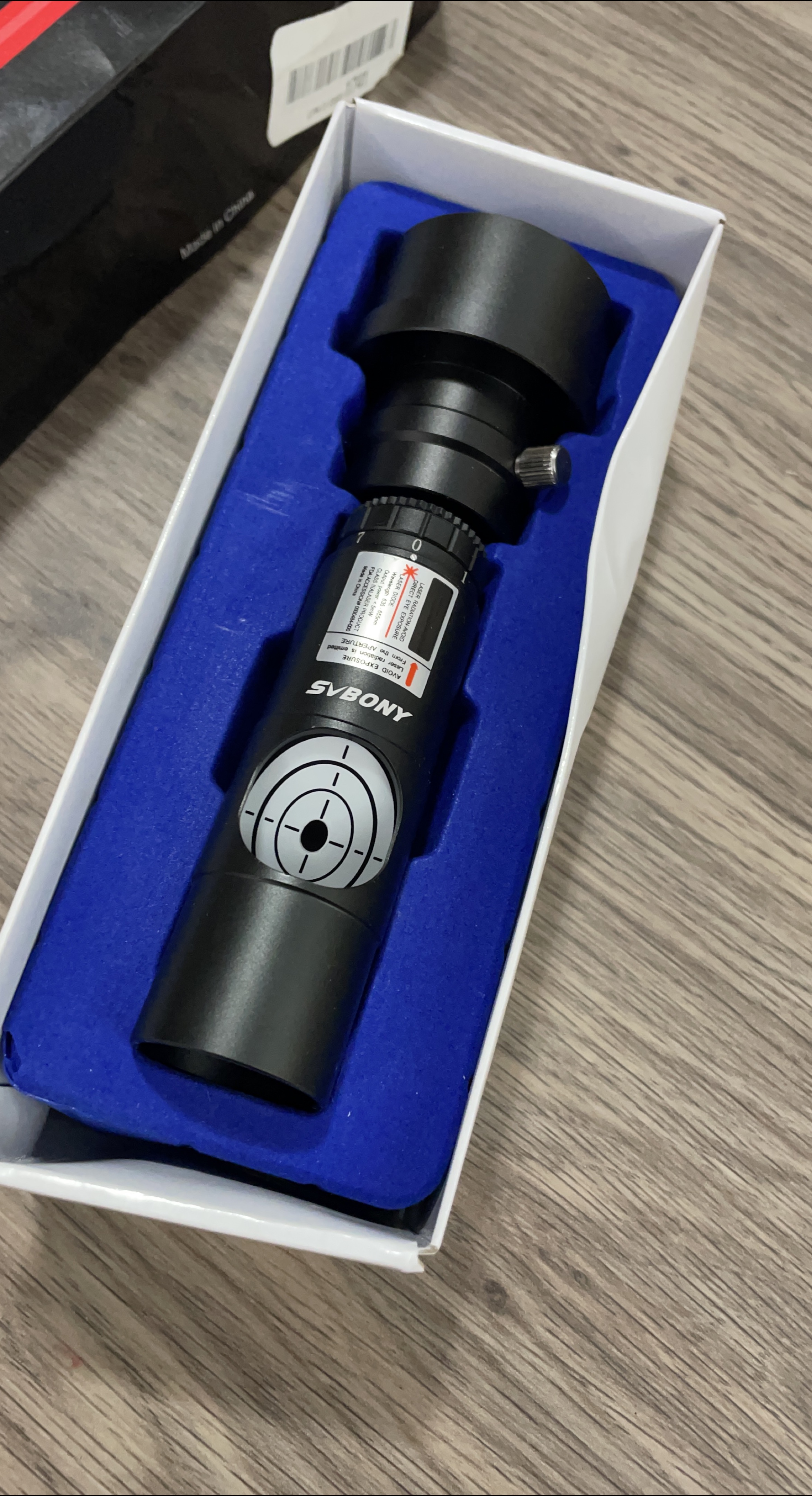 SVBONY Laser Collimator Telescope in Box thumbnail