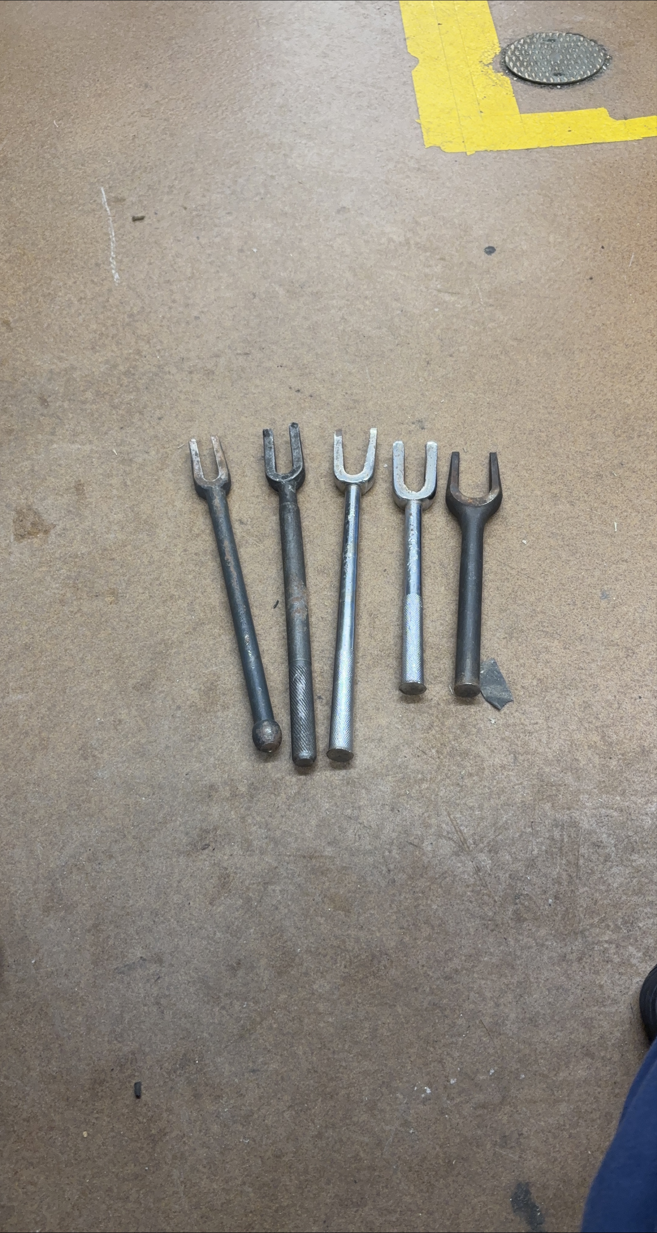 Metal Forcing Wrenches - Set of 5 thumbnail