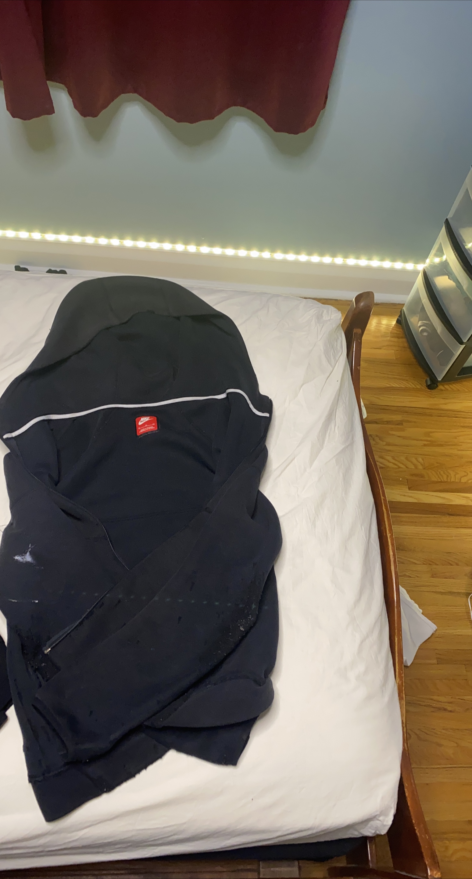 Nike Black Hoodie thumbnail