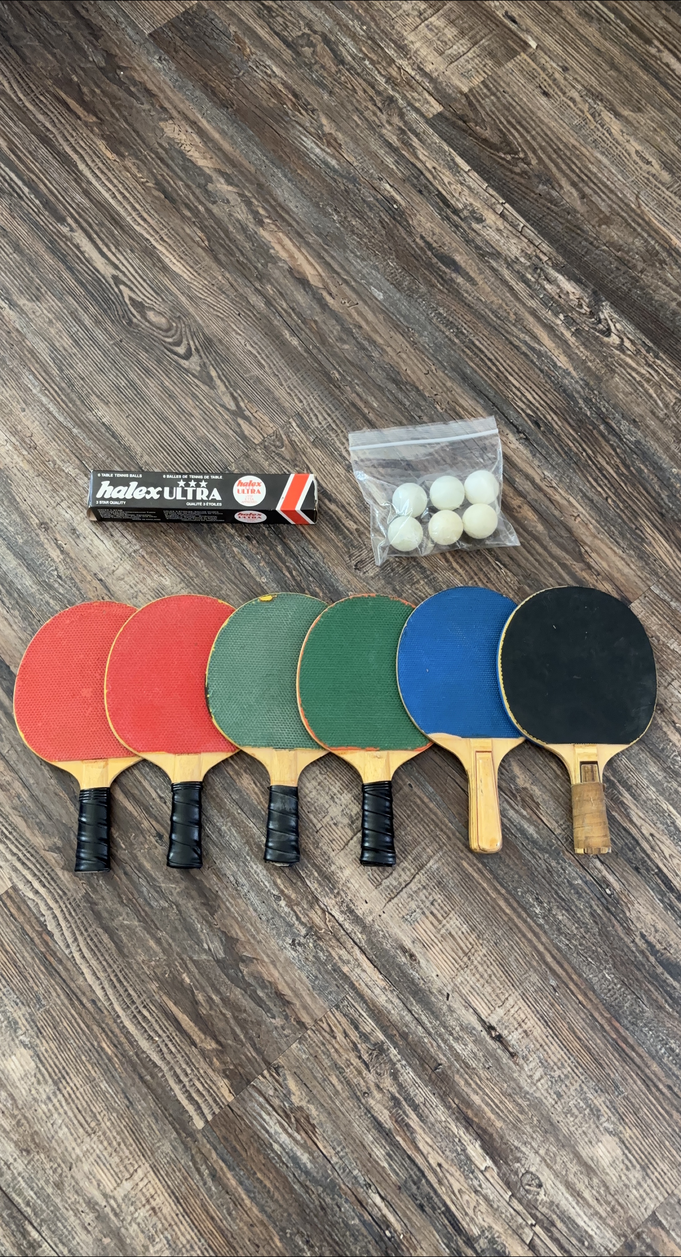 Halex Ultra Ping Pong Set with 6 Paddles & Balls thumbnail