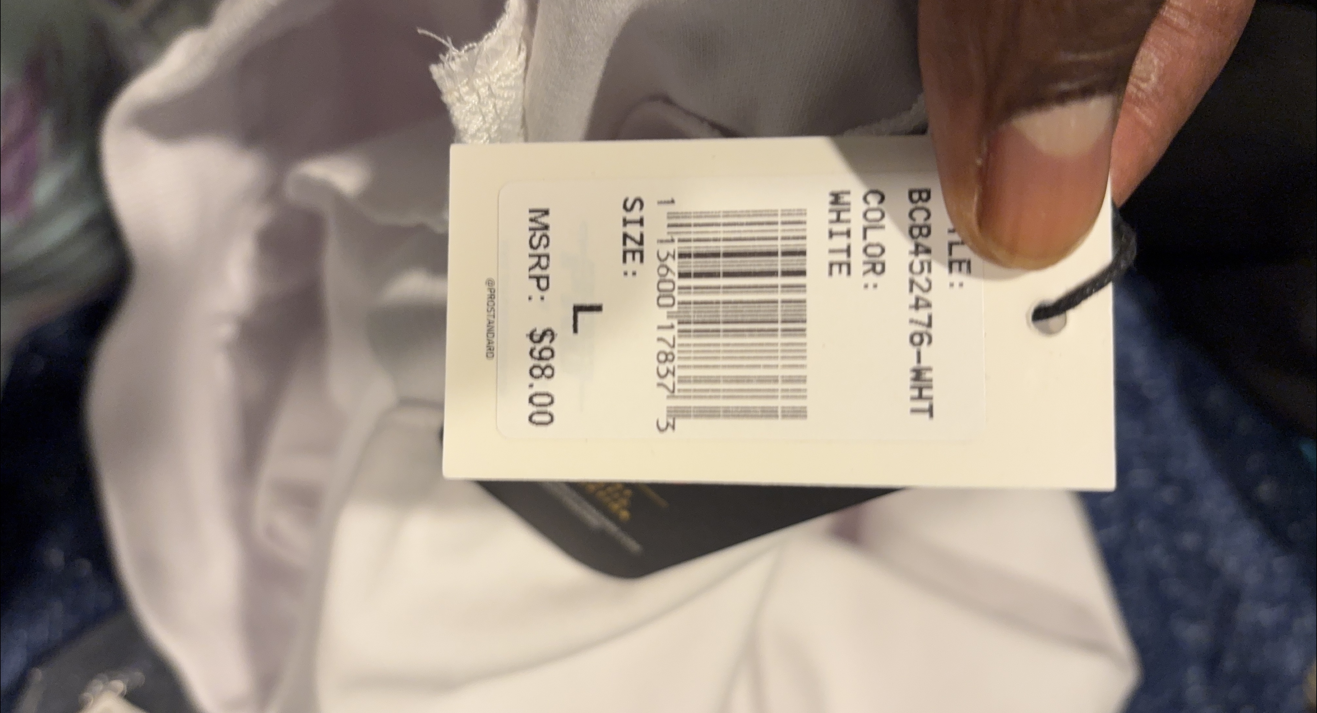 Pro Standard White Shirt - Size L thumbnail
