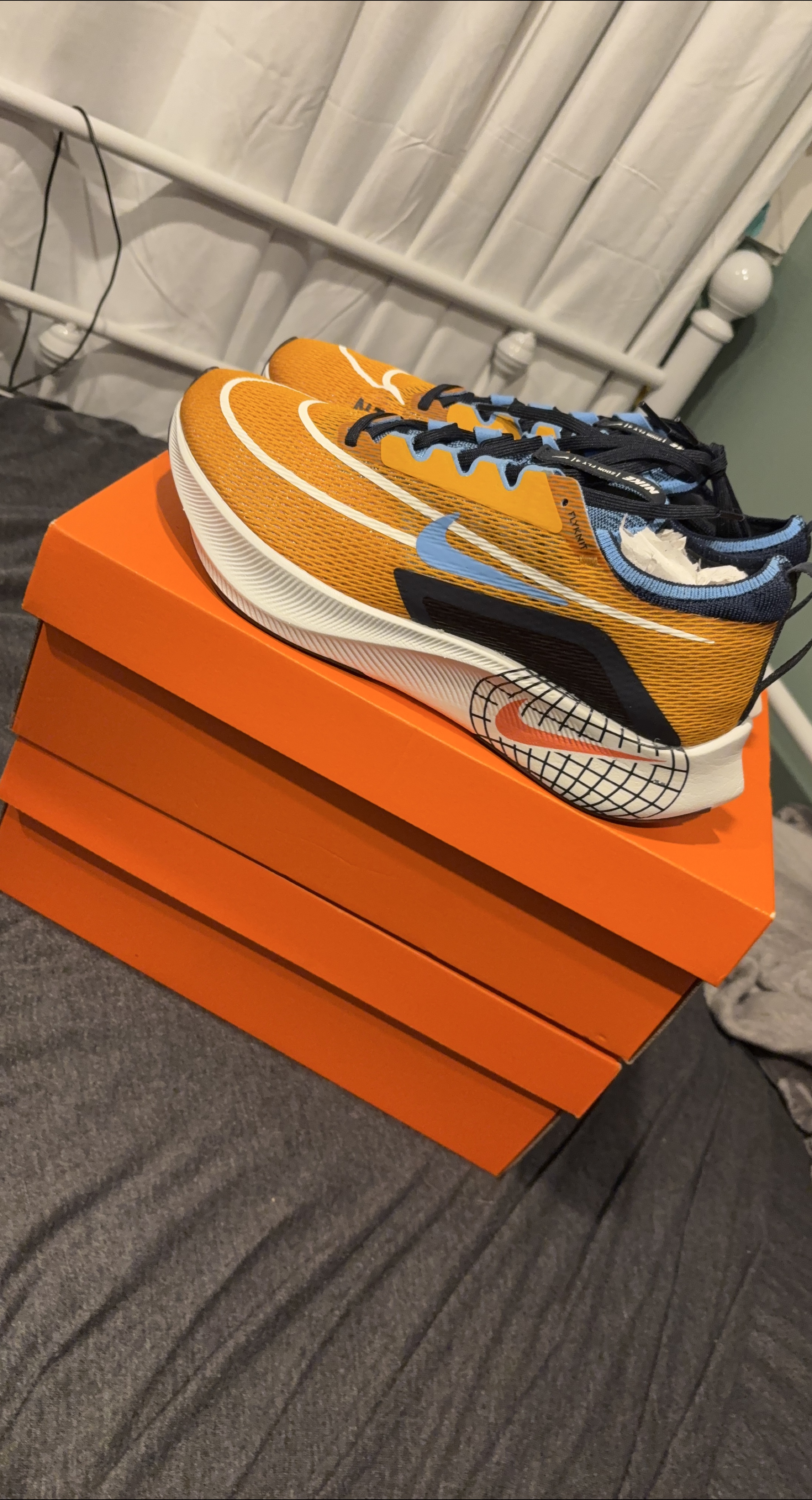 Nike Zoom Fly 5 Running Shoes - Orange thumbnail