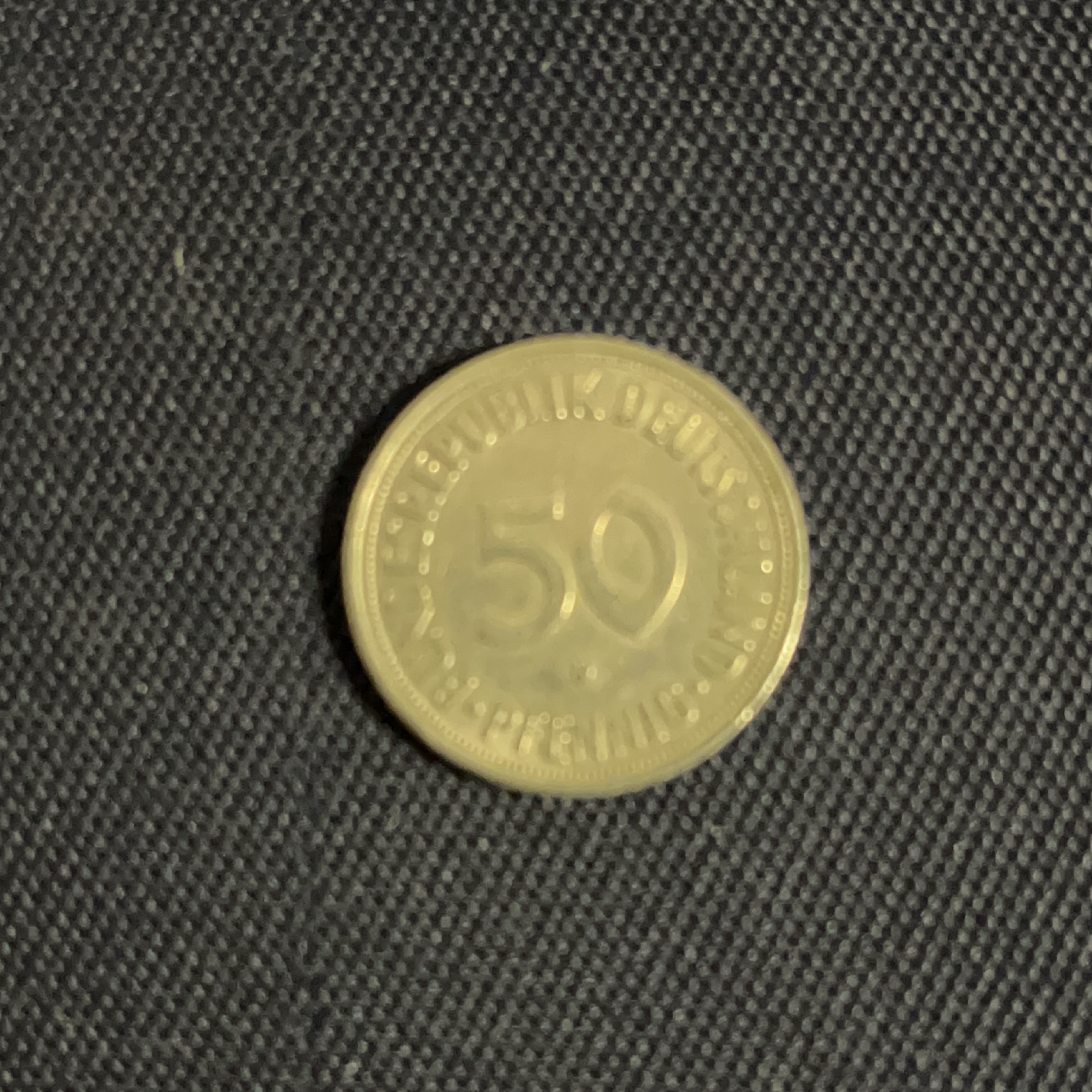 50 Pfennig Coin thumbnail