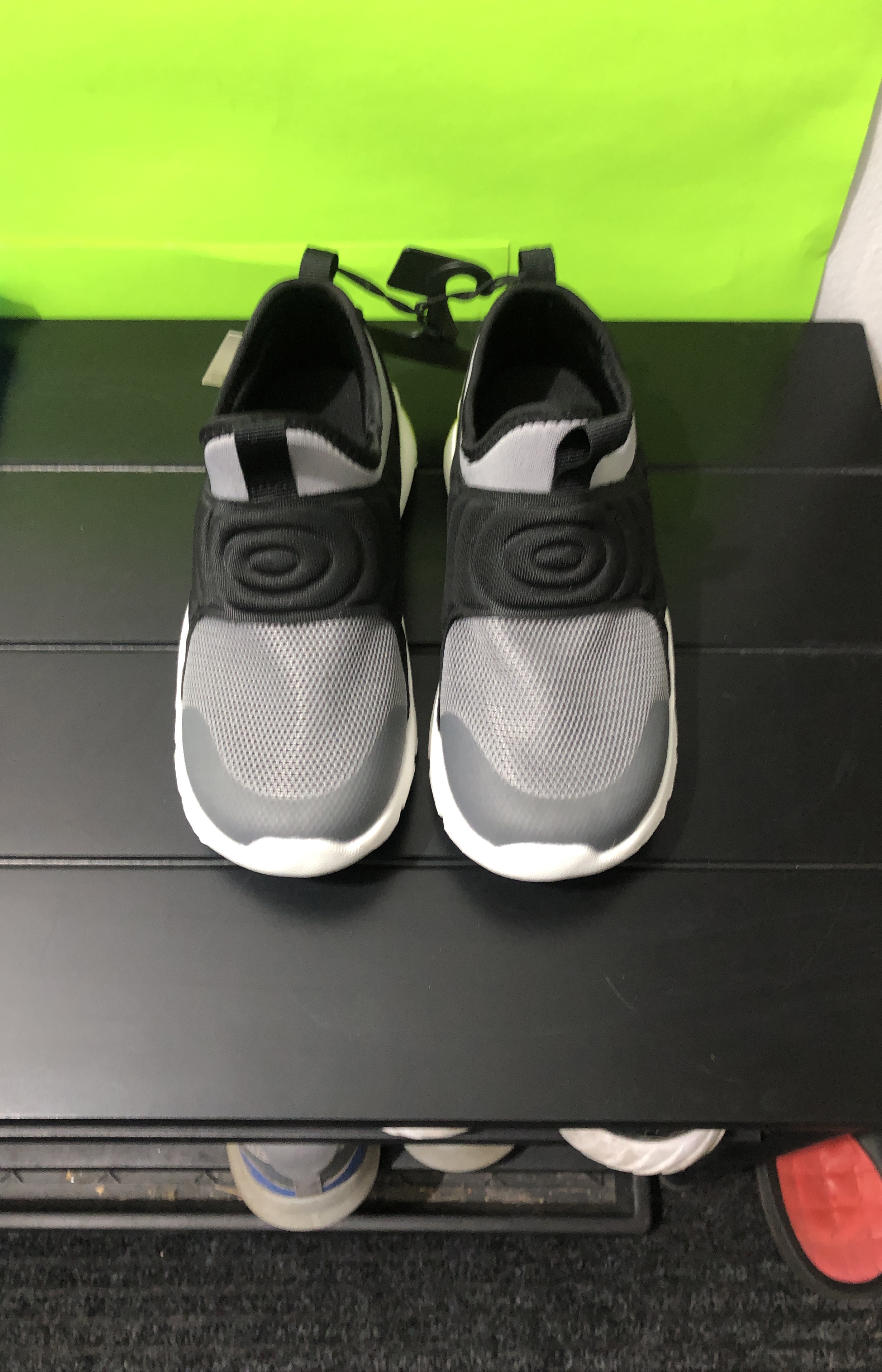 Grey slip-on shoes thumbnail