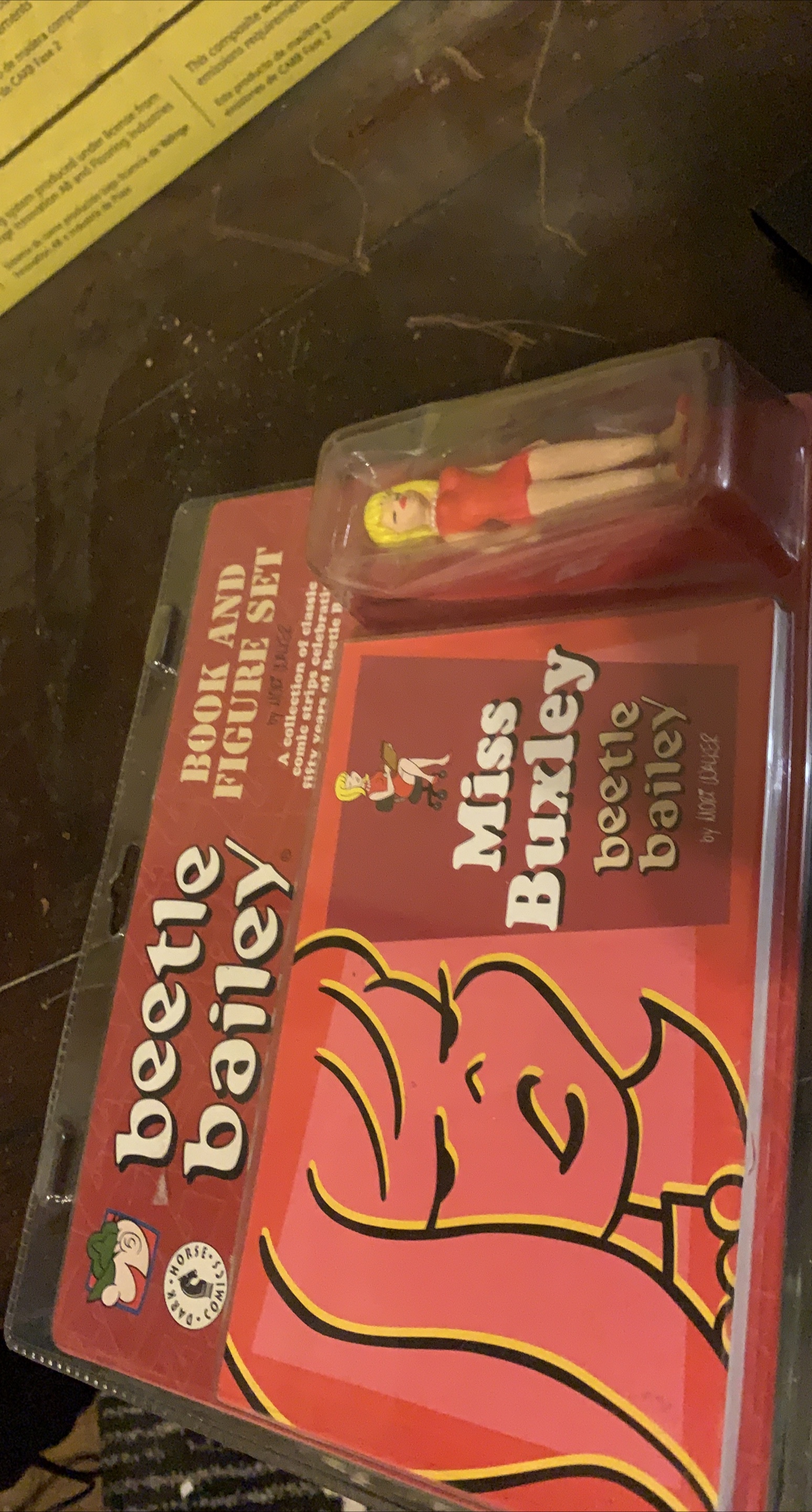 Beetle Bailey Book and Miss Buxley Figure Set thumbnail