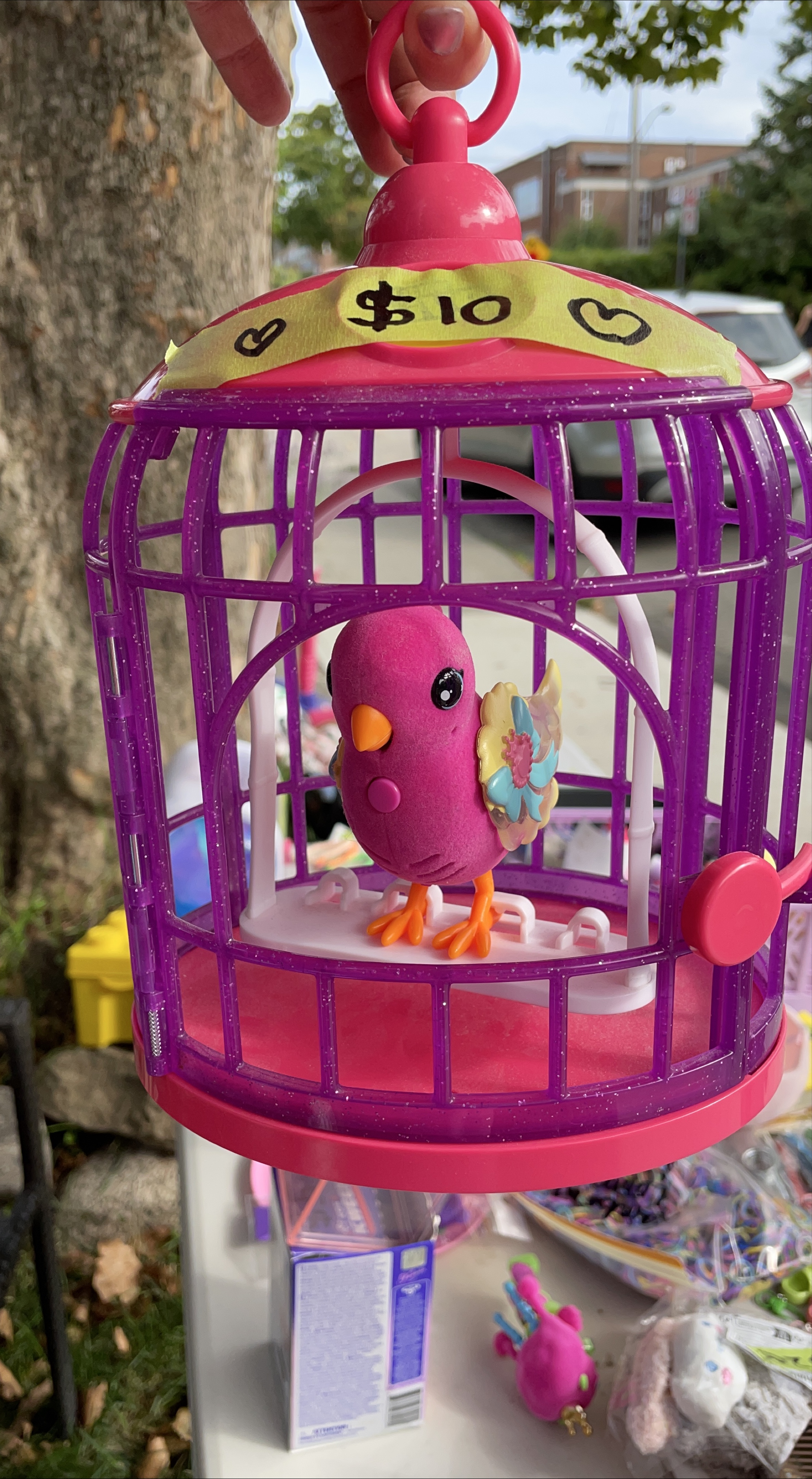 Little Live Pets Lil' Bird Cage - Purple thumbnail