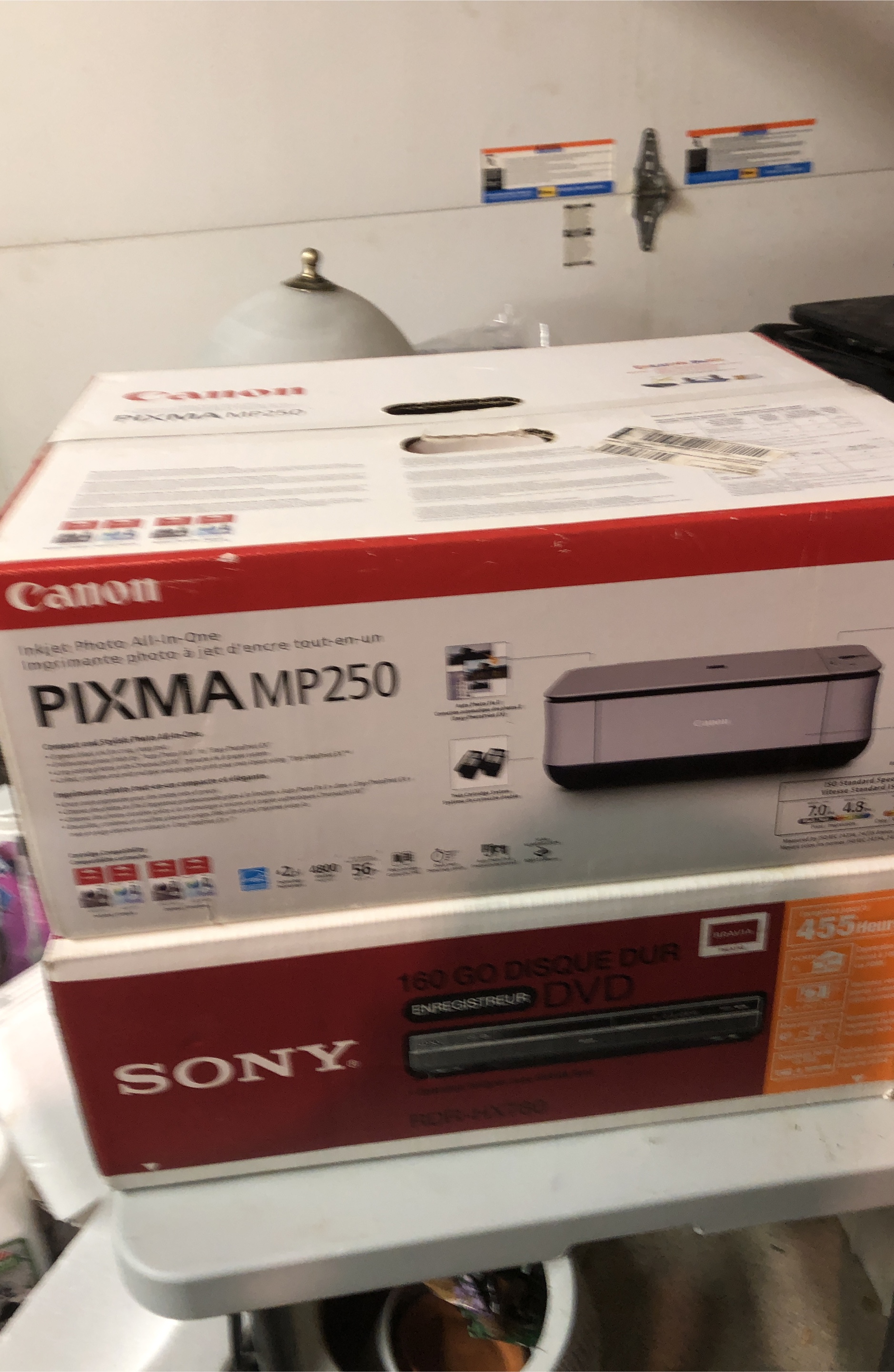 Canon PIXMA MP250 Inkjet Photo All-in-One Printer thumbnail