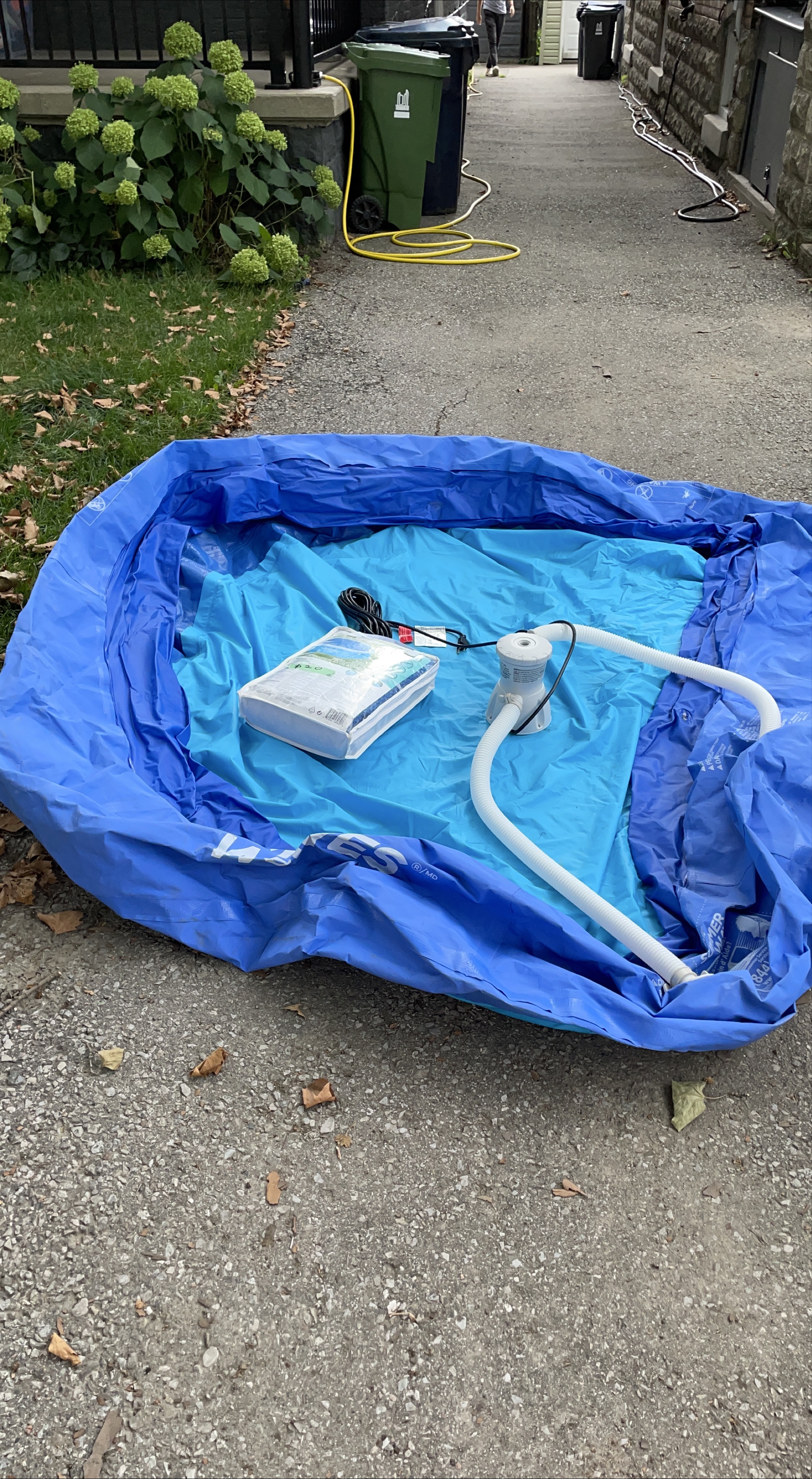 Intex Inflatable Pool with Pump and cover thumbnail