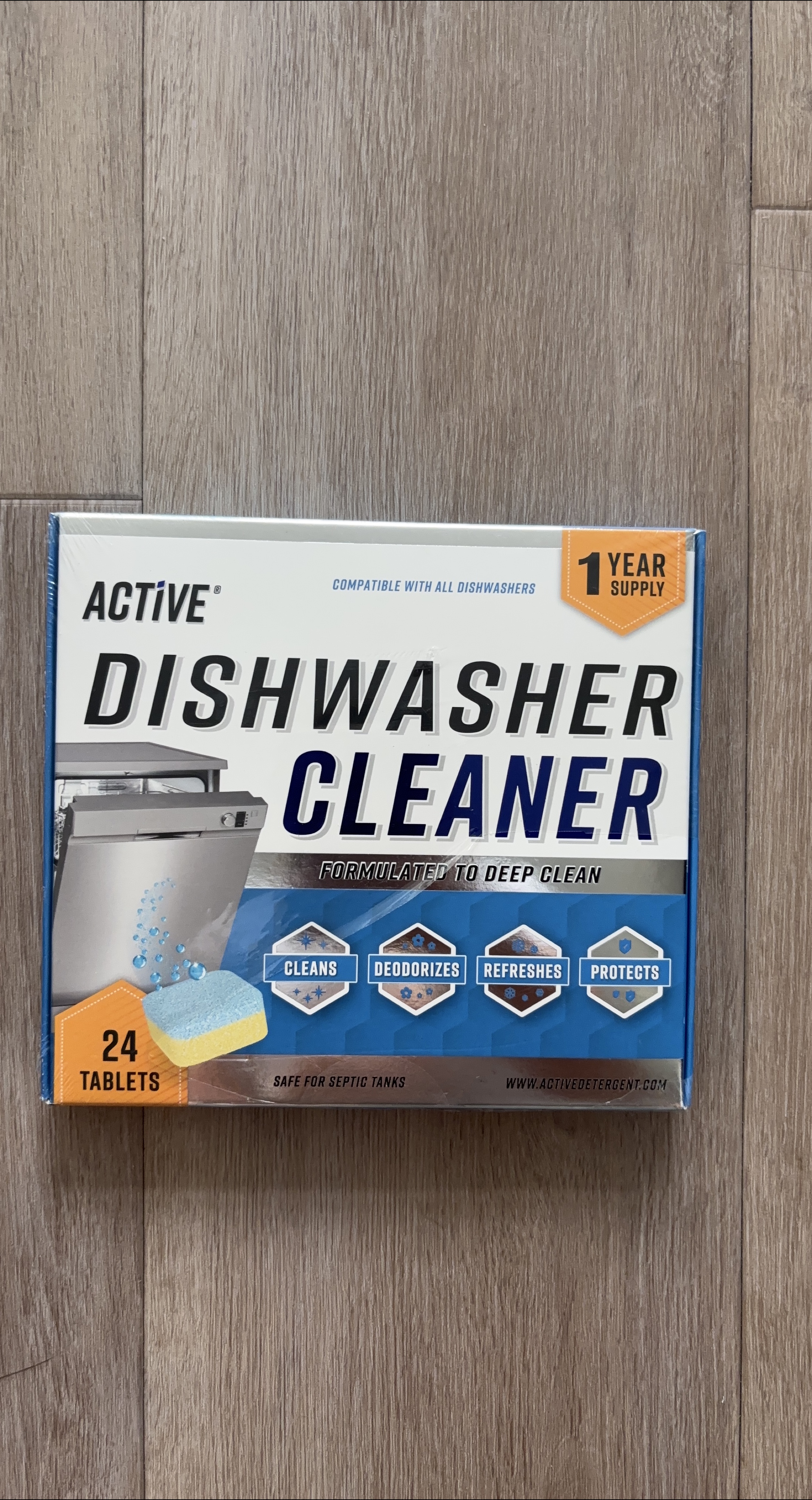 Active Dishwasher Cleaner - 24 Tablets thumbnail