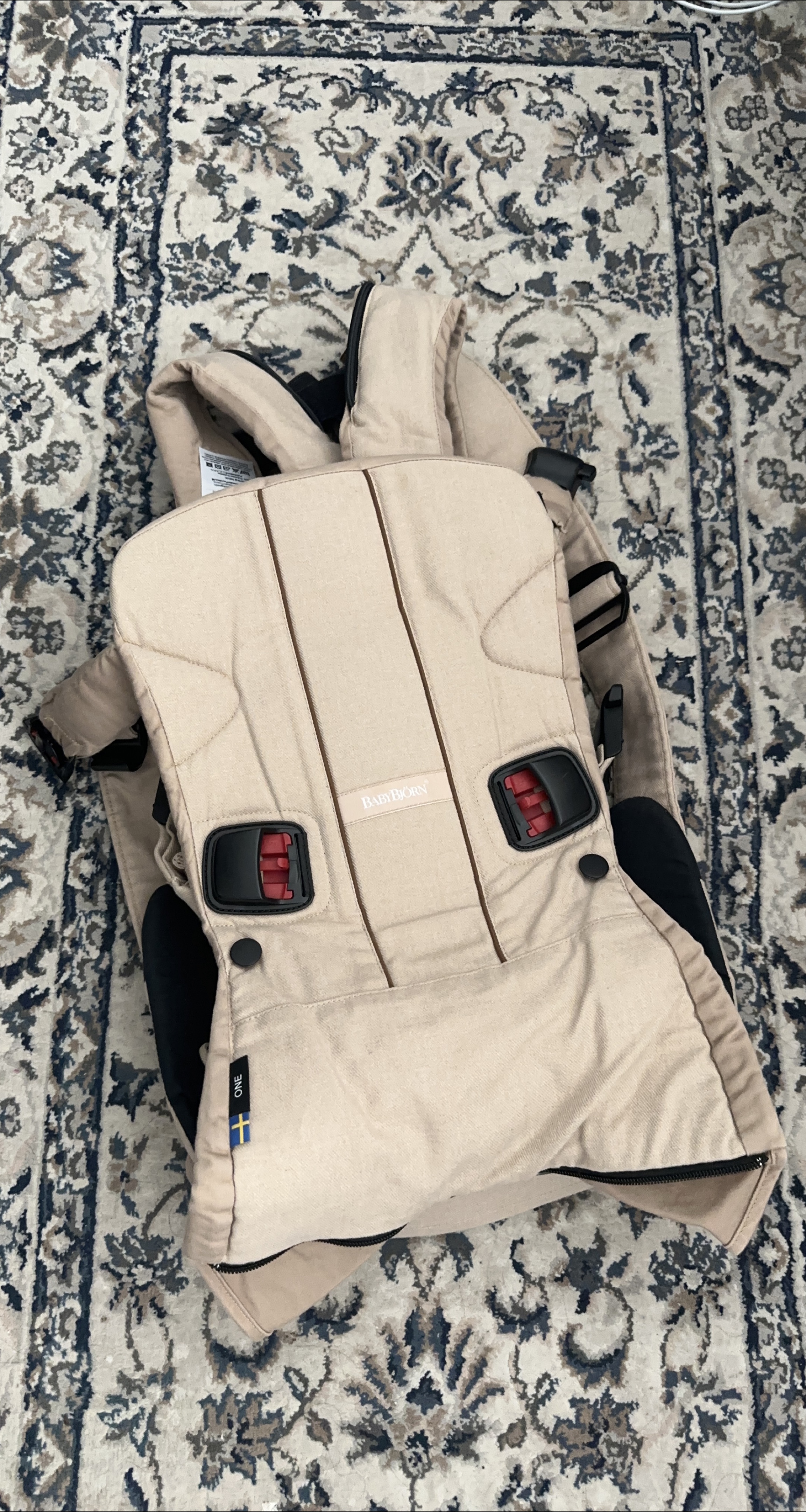 BabyBjorn One Baby Carrier - Beige thumbnail
