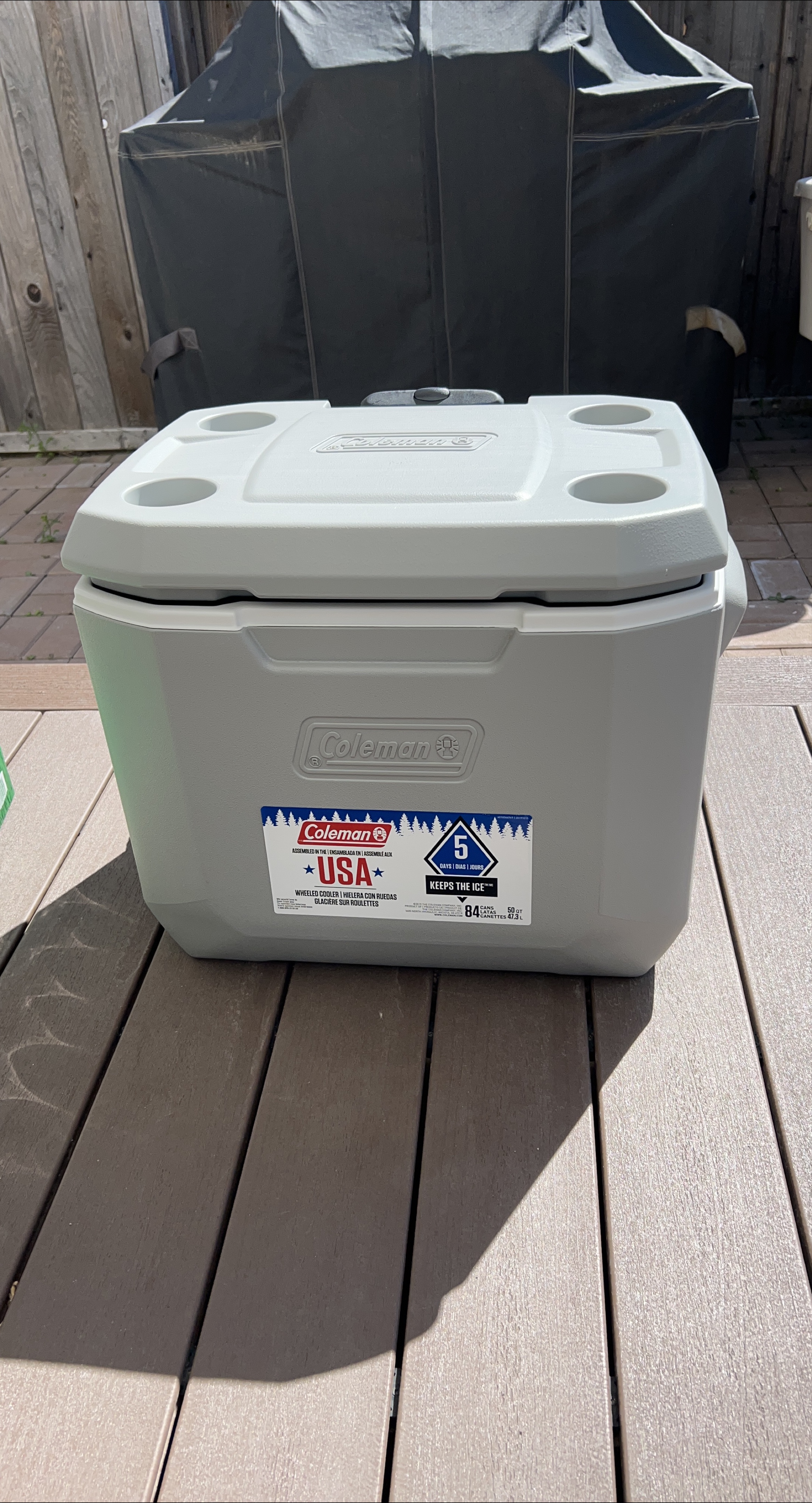 Coleman Wheeled Cooler - 50 QT