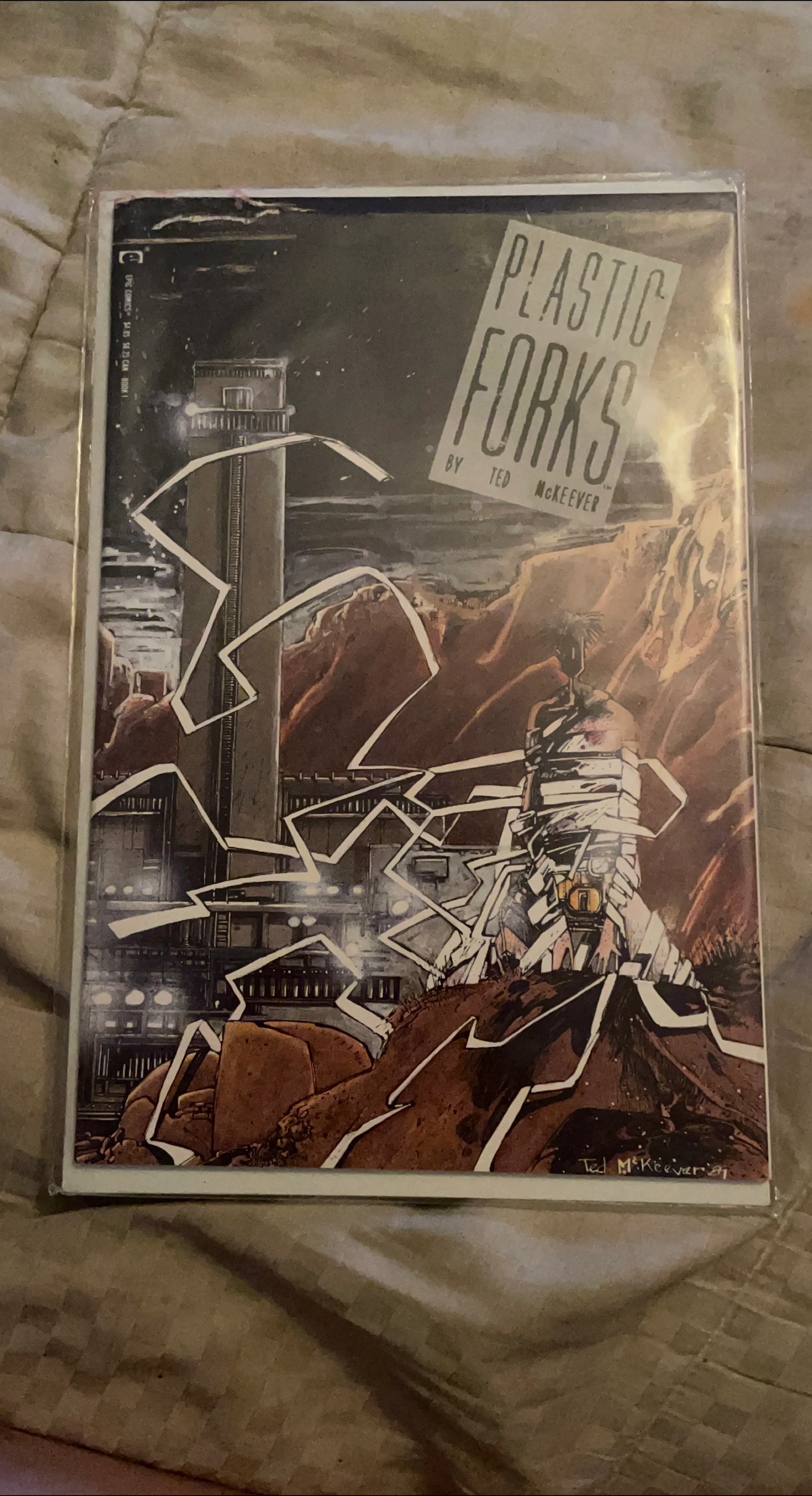 Plastic Forks by Ted McKeever Comic Book