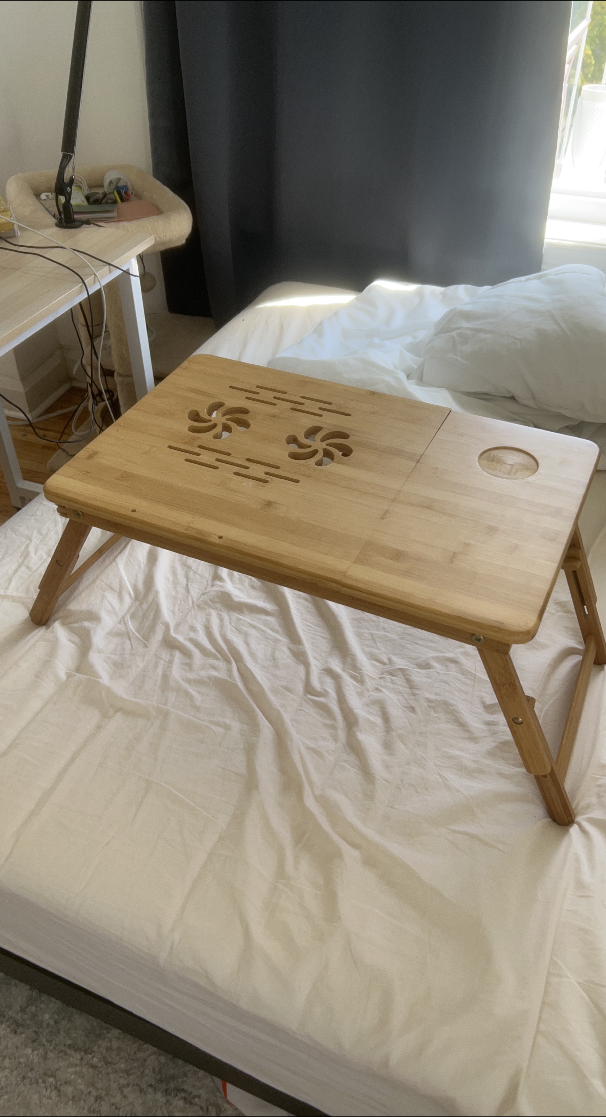 Bamboo Foldable Laptop Desk