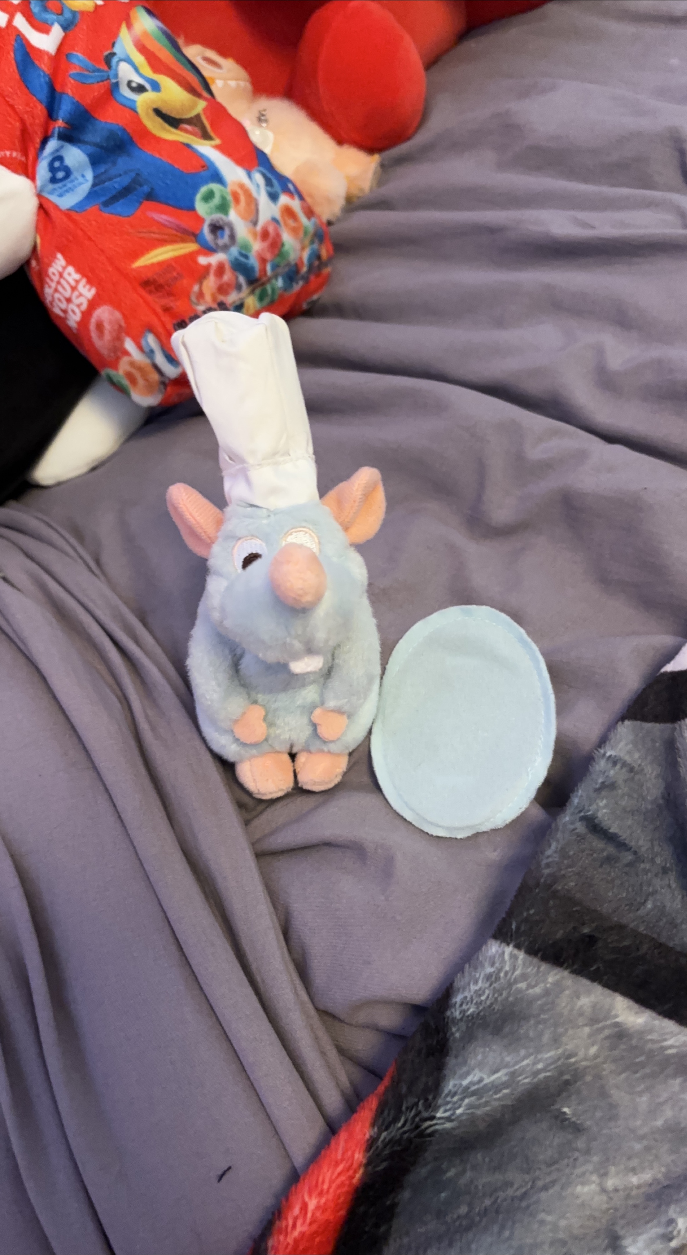 Remy Ratatouille Plush with Chef Hat thumbnail
