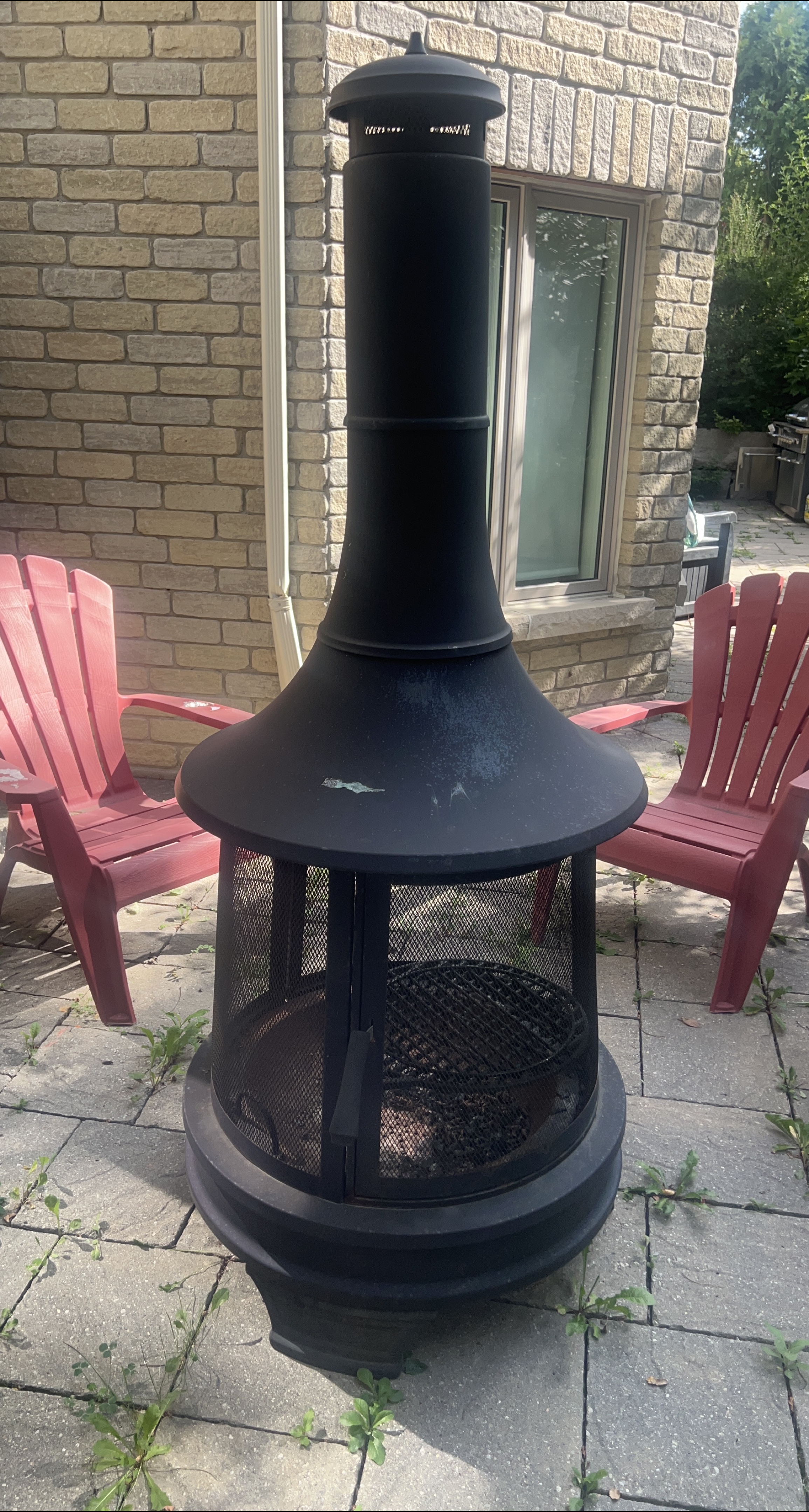 Chiminea Outdoor Fireplace thumbnail