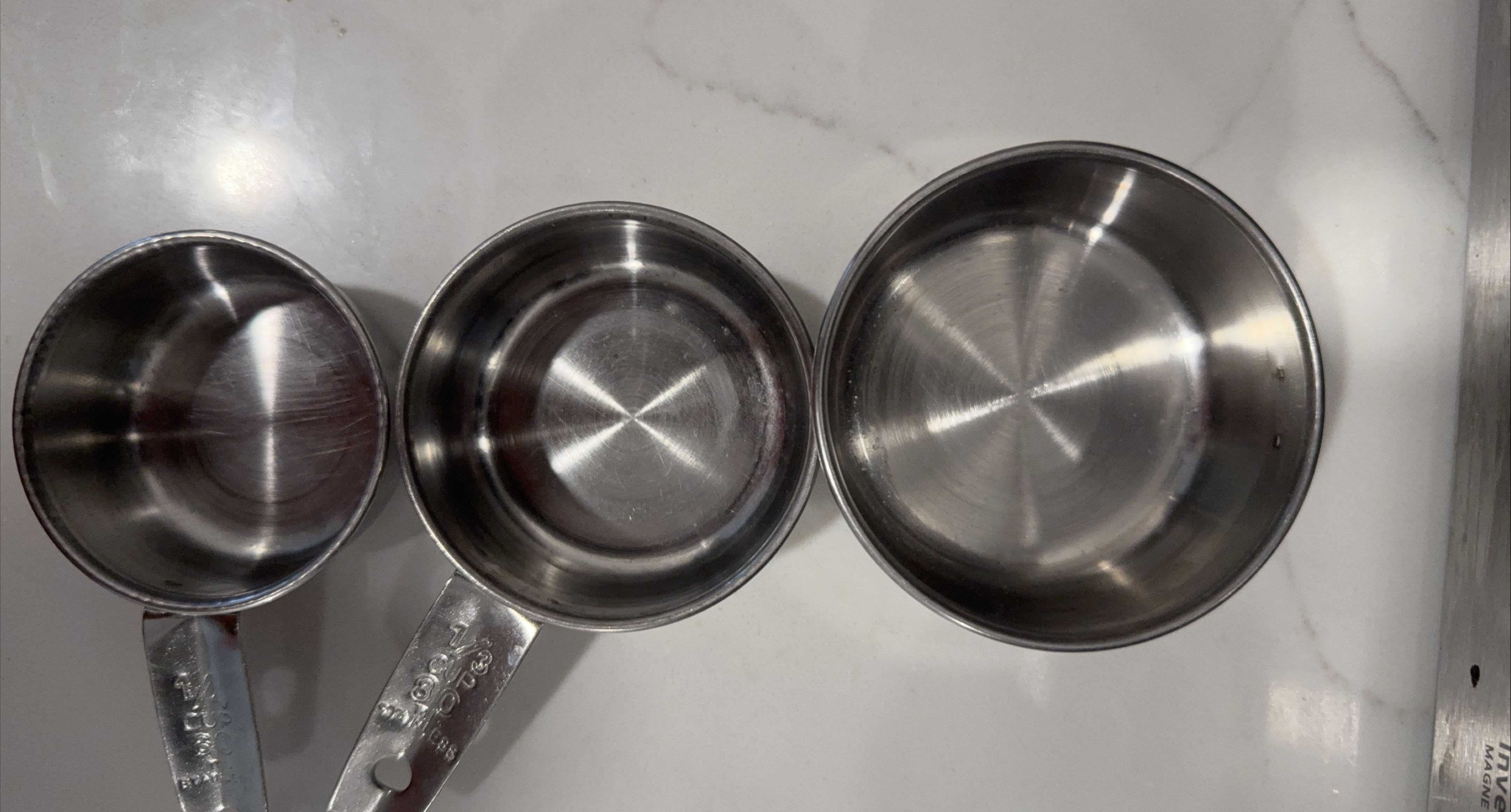 Stainless Steel Measuring Cups Set thumbnail
