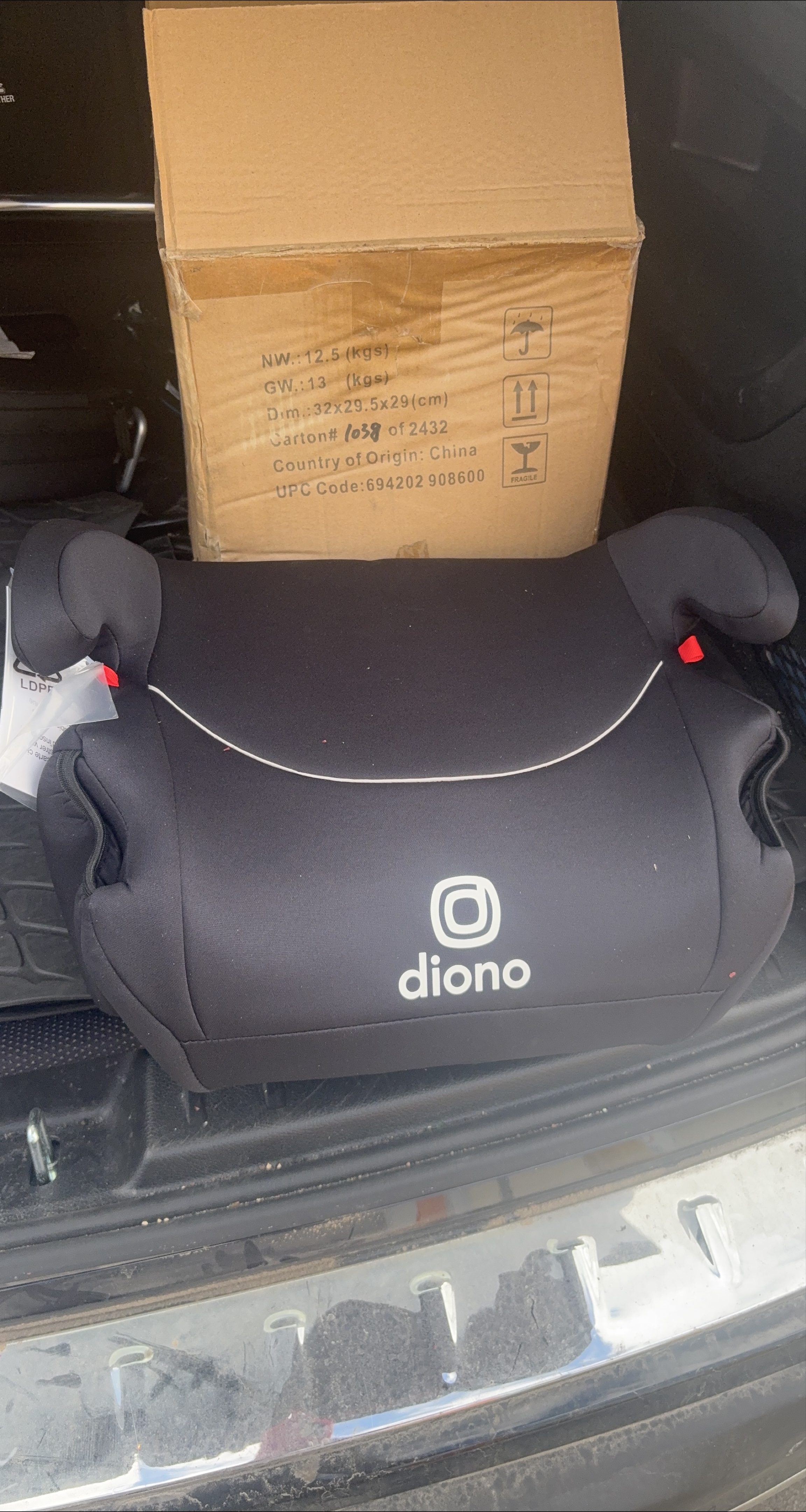Diono Solana Booster Seat - Black thumbnail