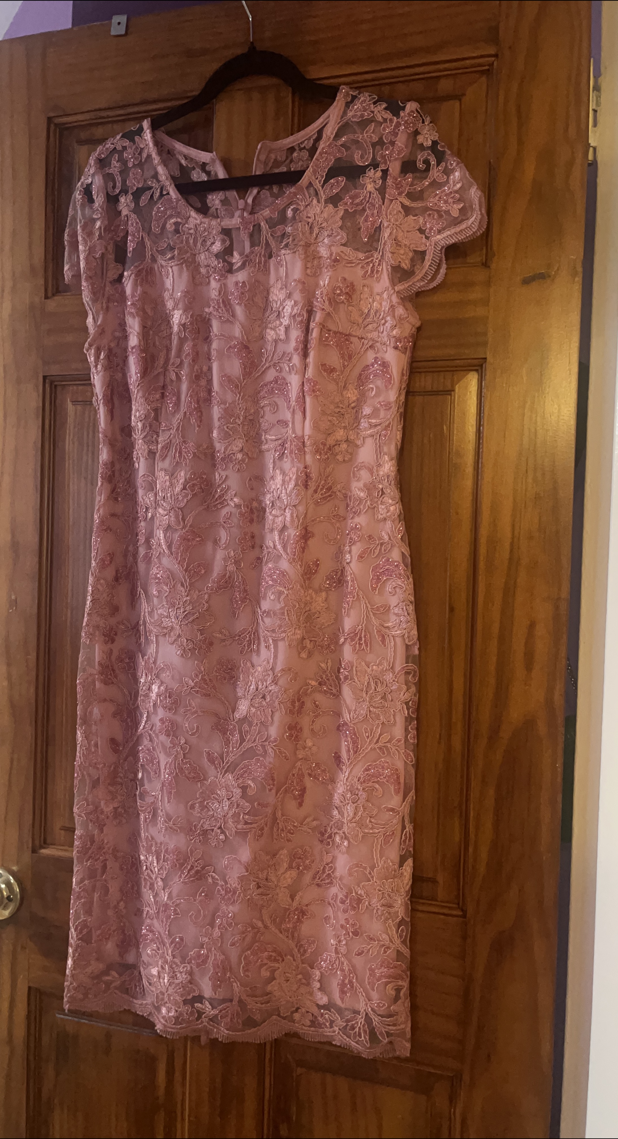 Pink Lace Dress thumbnail