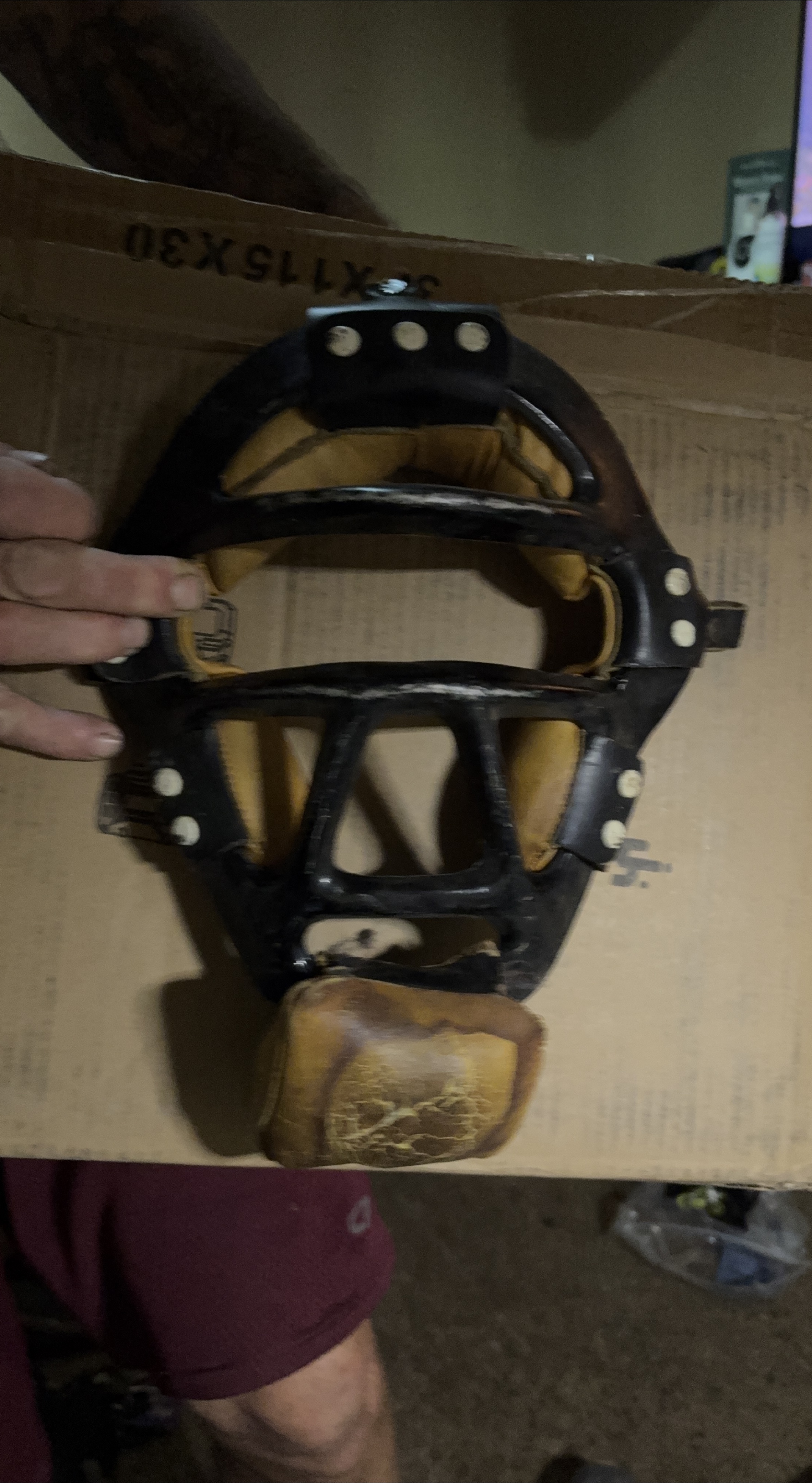 Vintage Baseball Catcher's Mask thumbnail