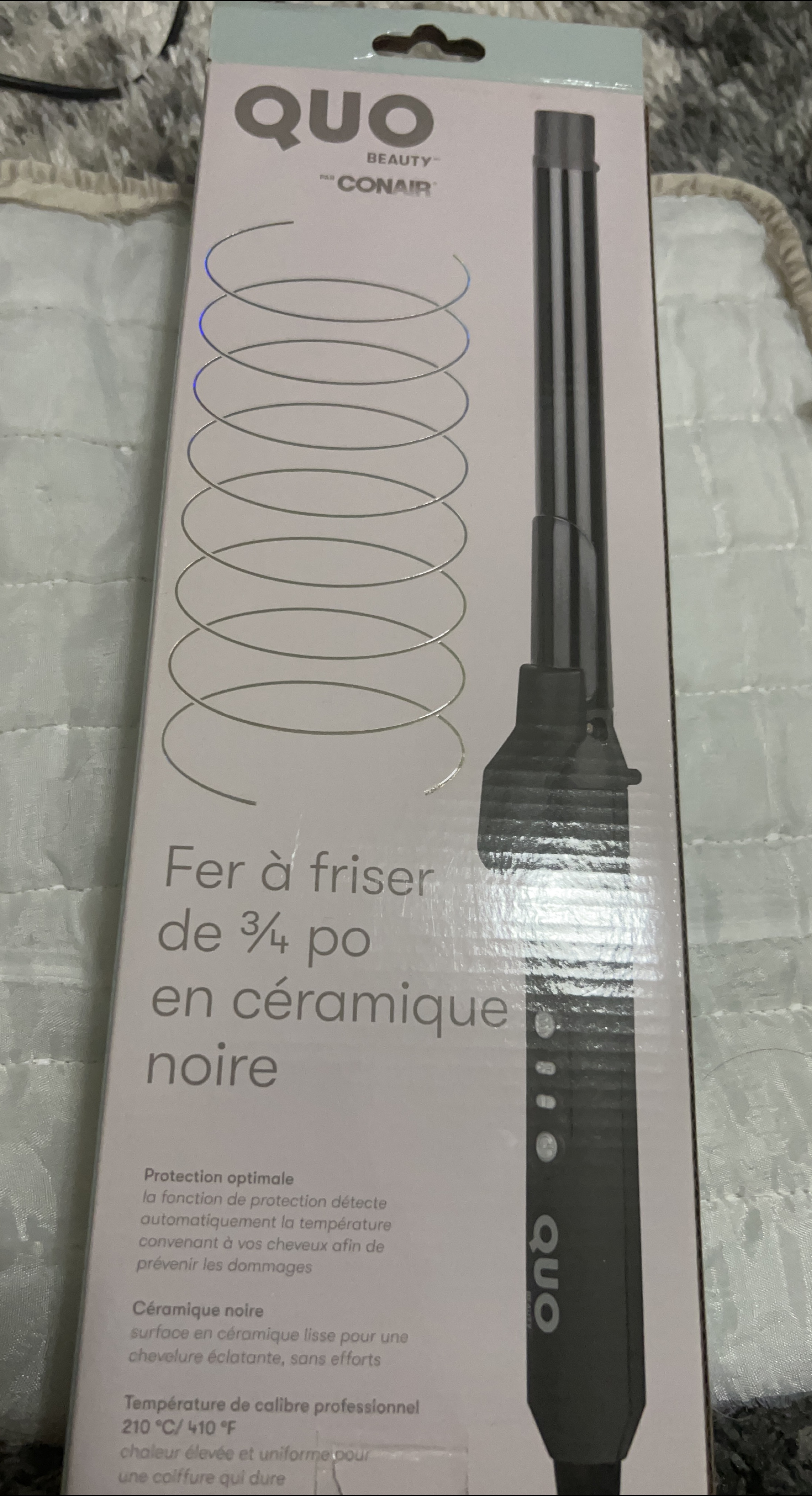 QUO Beauty by Conair 3/4" Ceramic Curling Iron