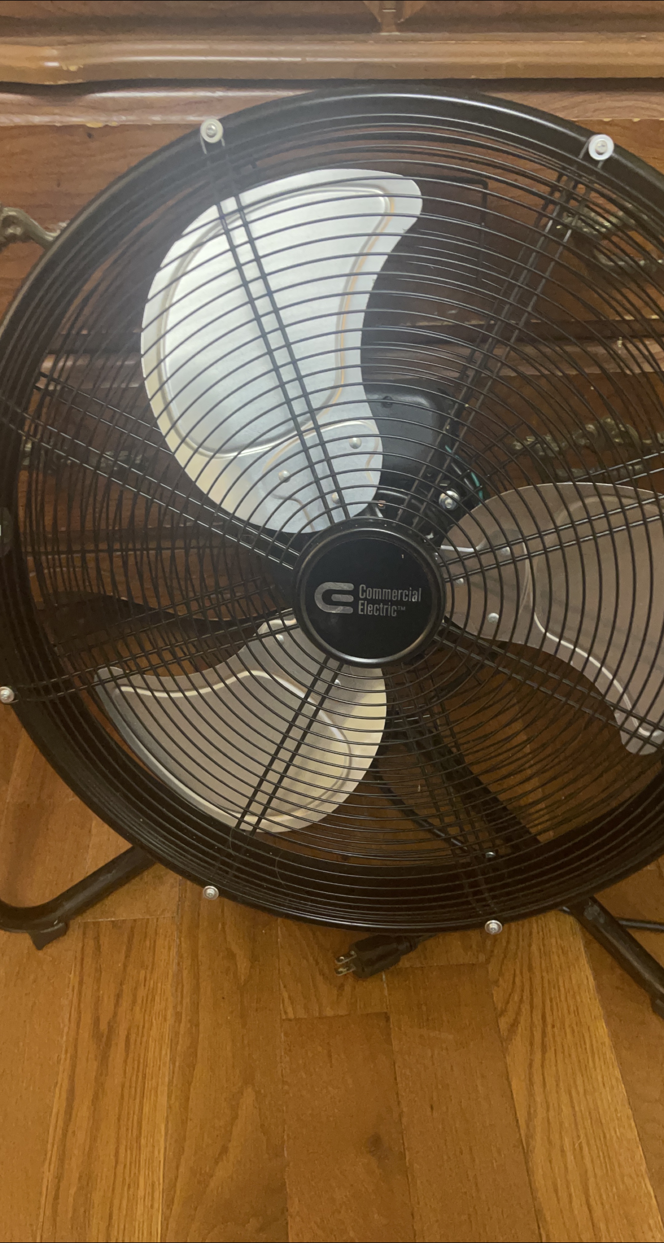 Commercial Electric Floor Fan - Black thumbnail