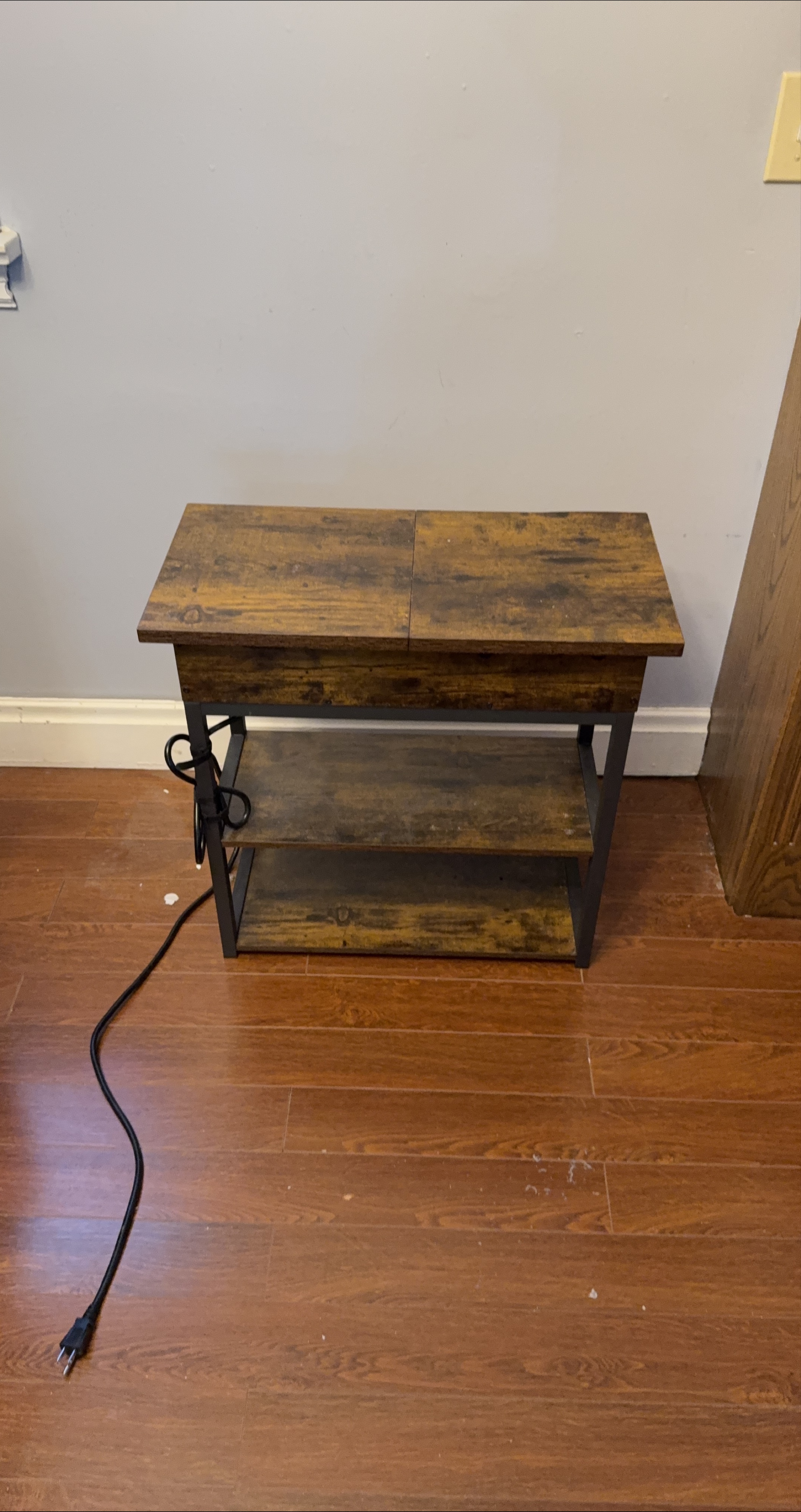 Side Table with Charging Station thumbnail