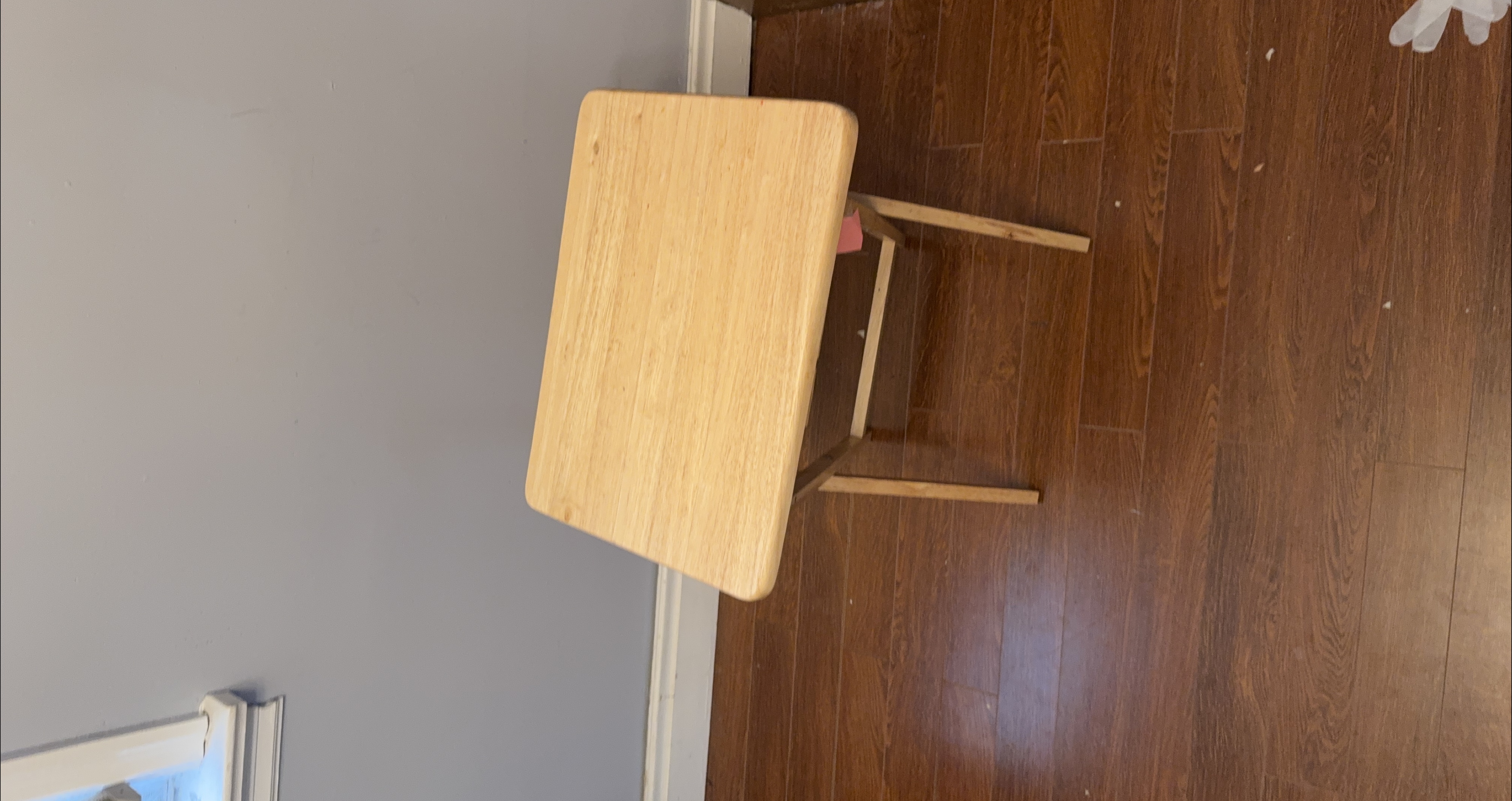 Wooden Folding Table - Lightly Used thumbnail