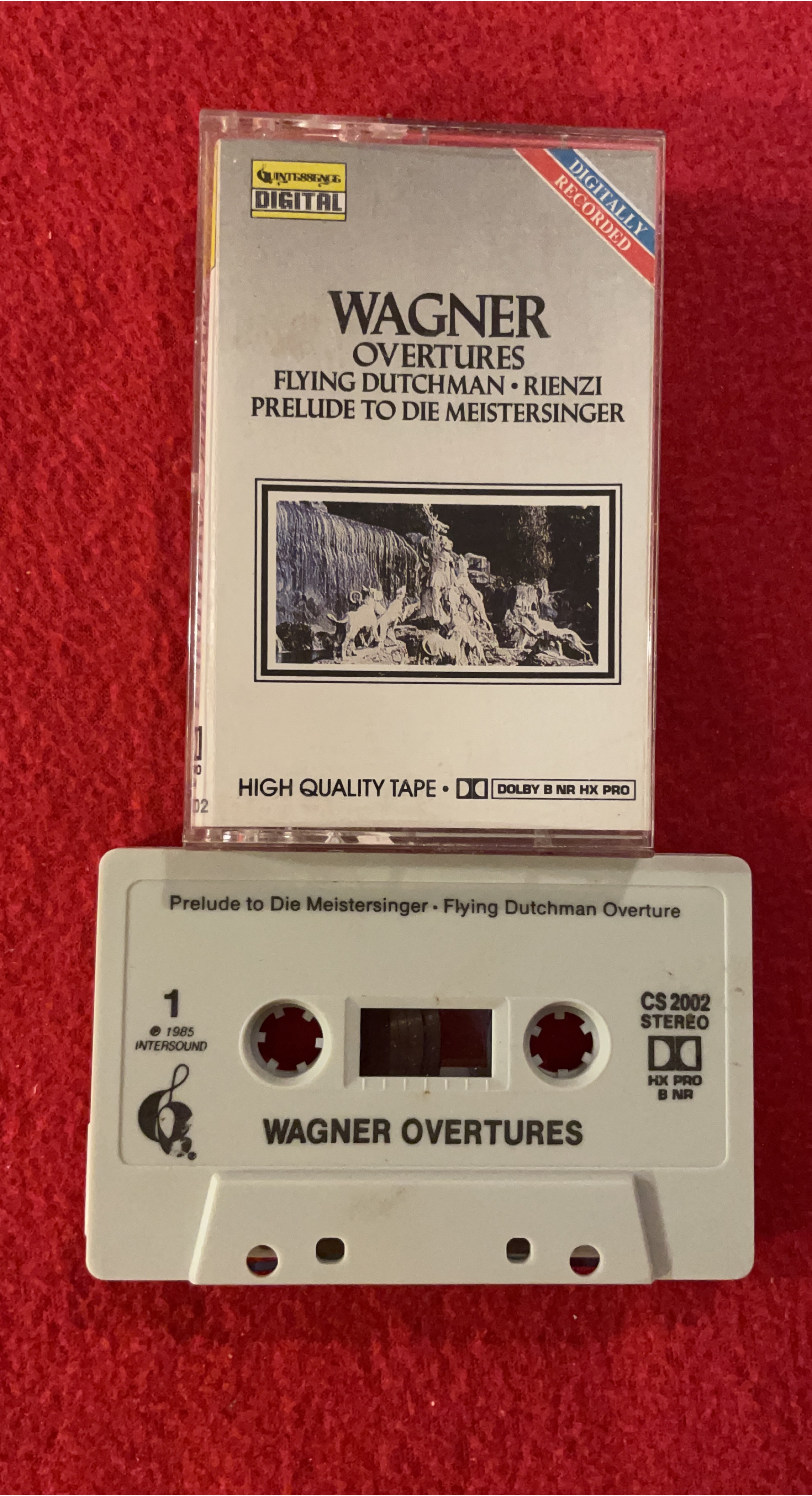 Wagner Overtures Cassette Tape thumbnail