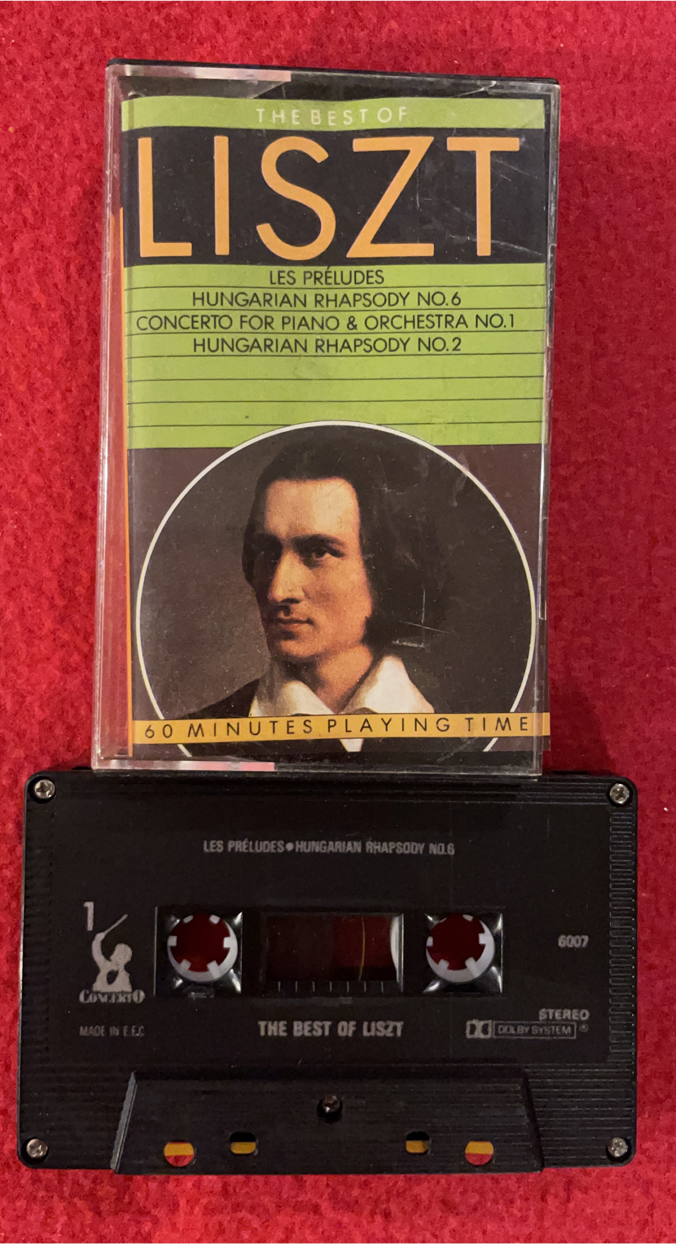 The Best of Liszt Cassette Tape thumbnail