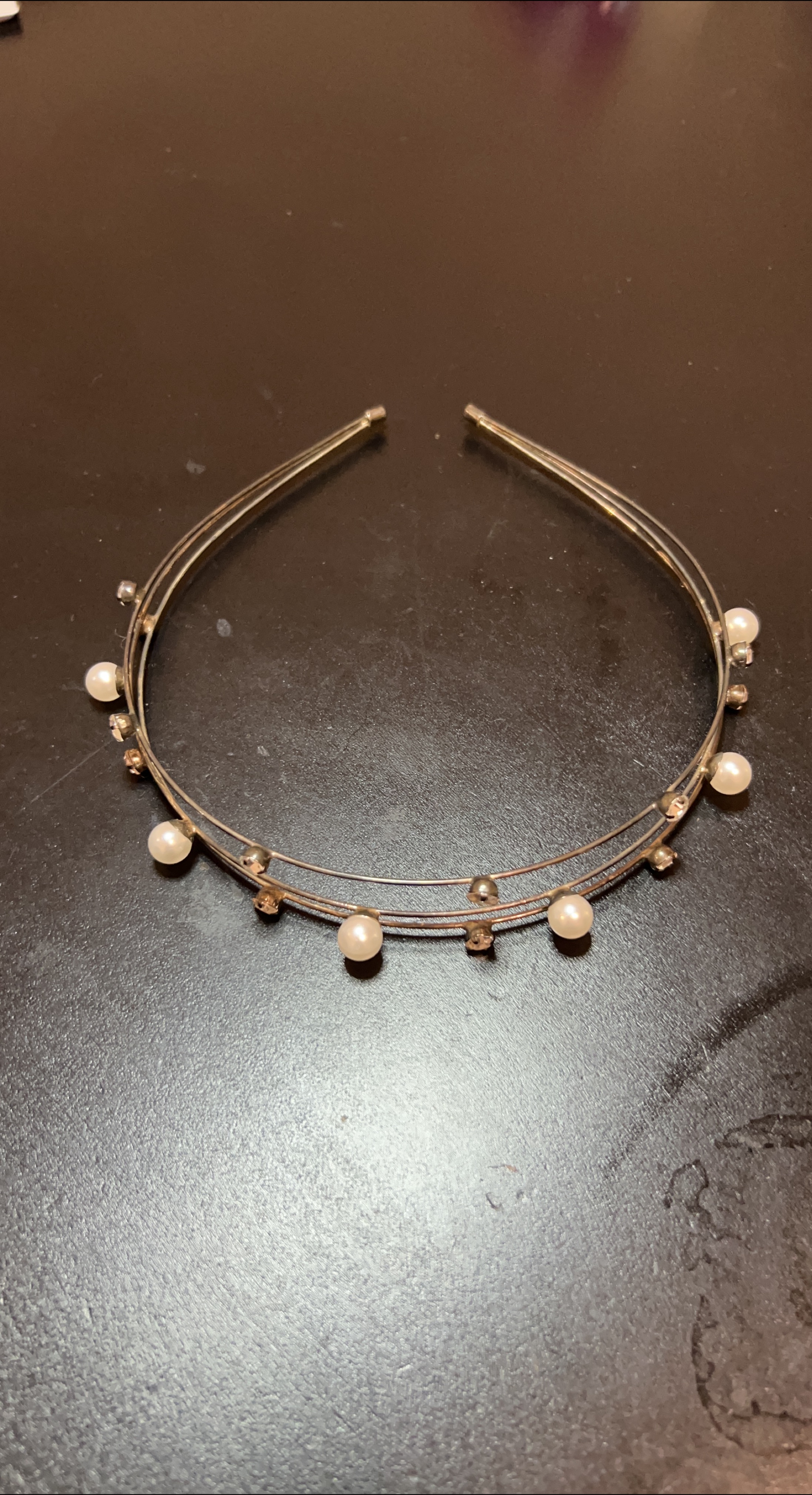 Pearl and Rhinestone Headband thumbnail