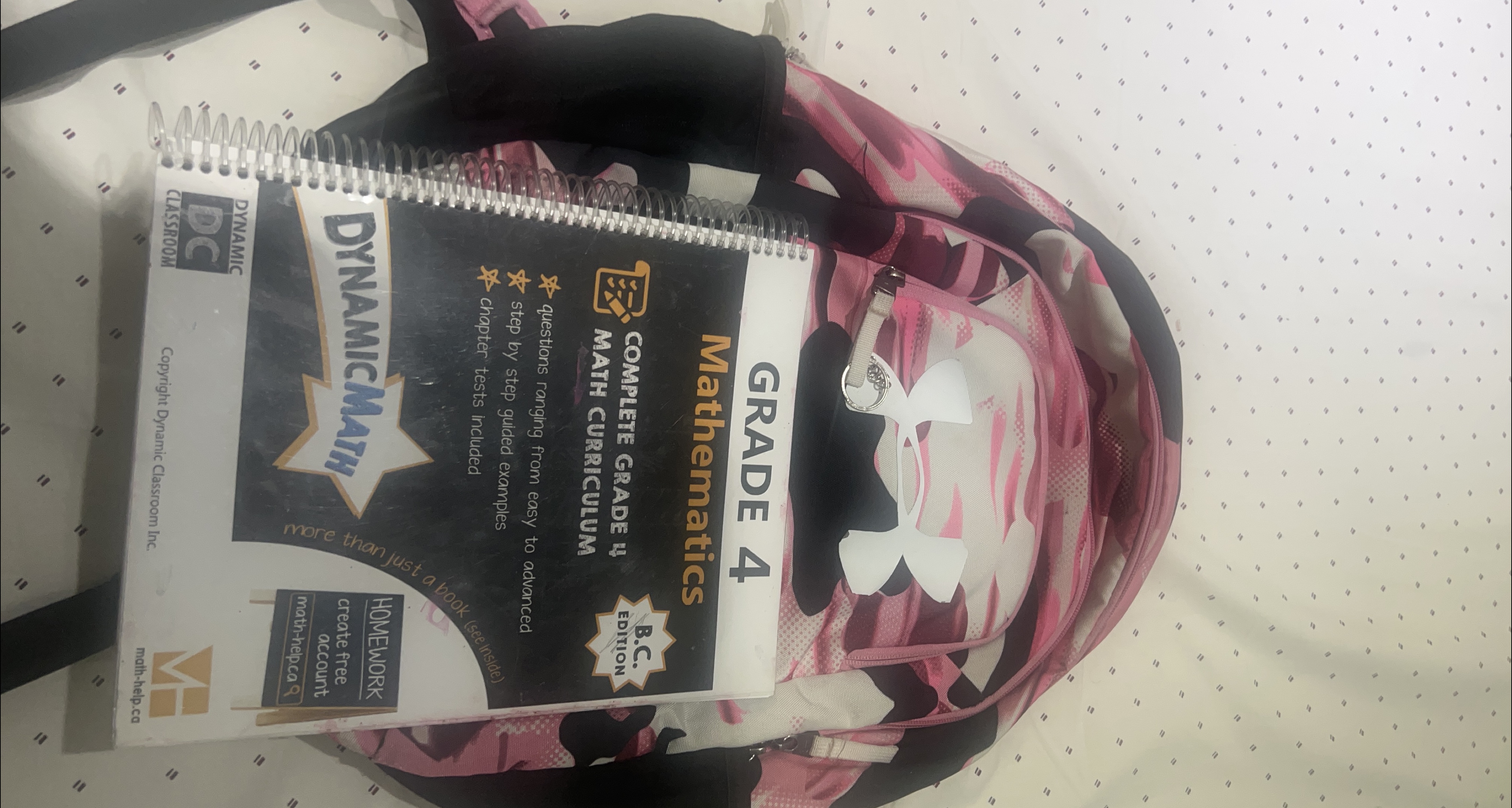 Under Armour Backpack - Pink Camo