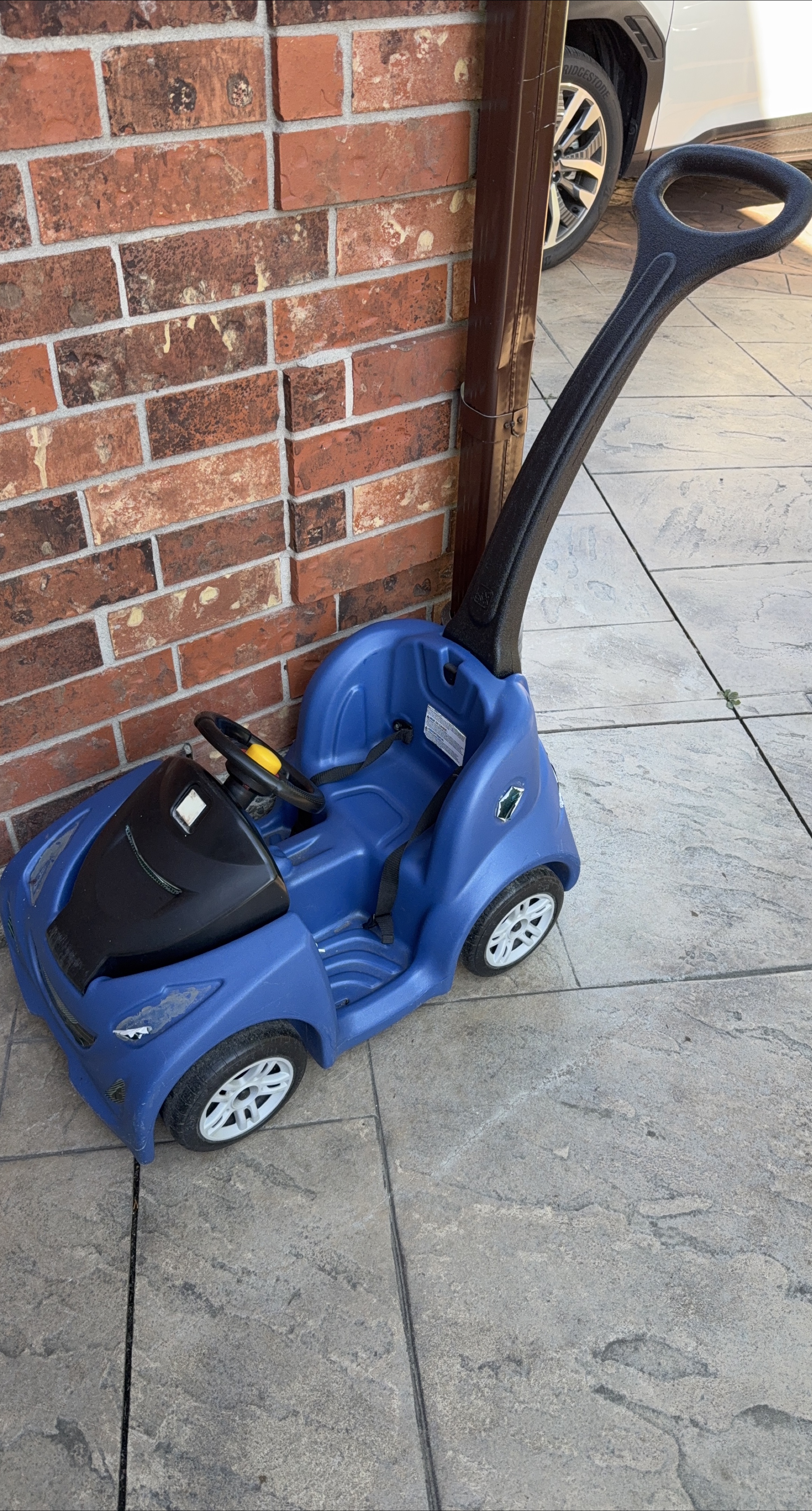 Little Tikes Blue Push Car thumbnail