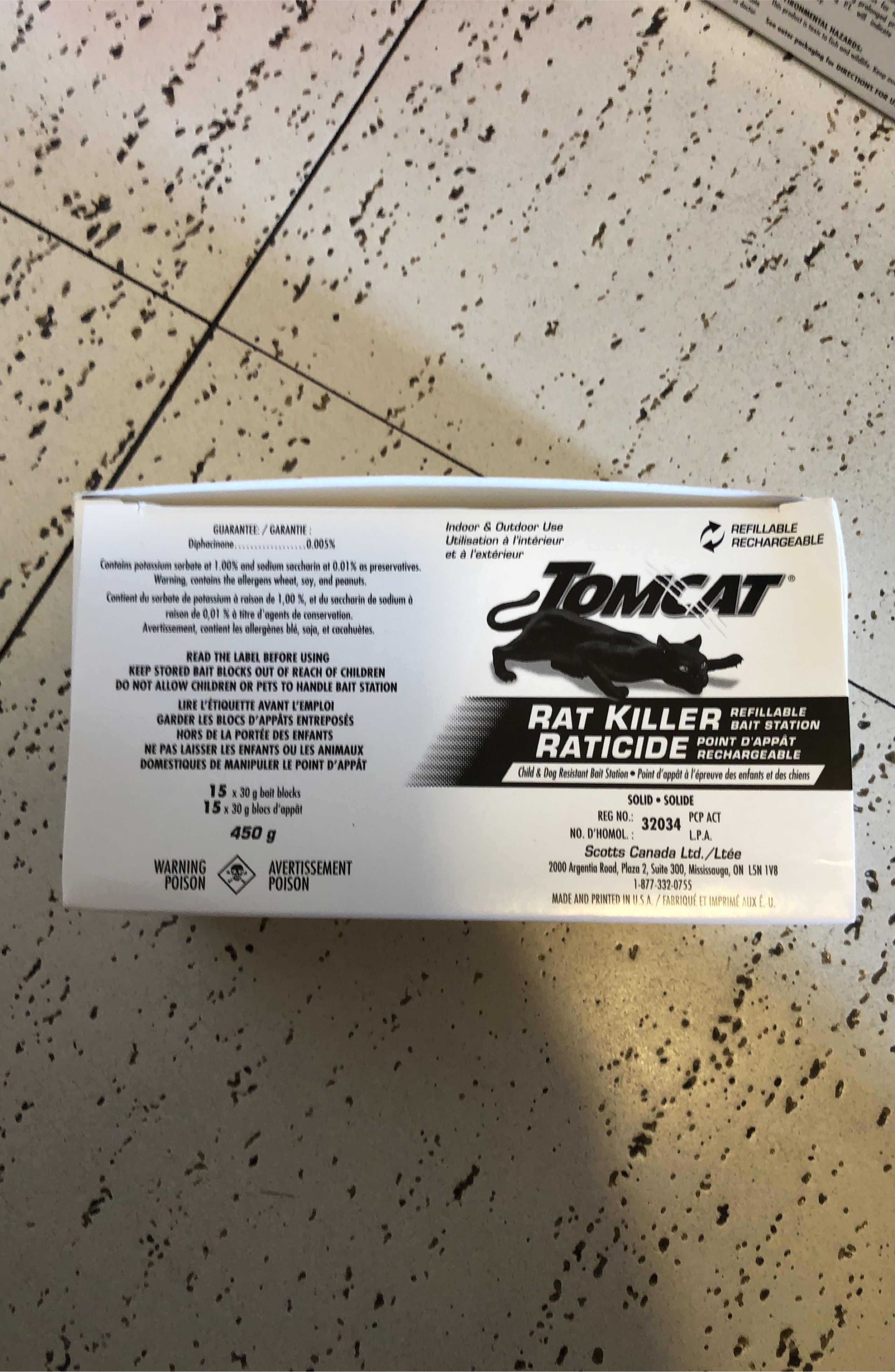 Tomcat Rat Killer Refillable Bait Station thumbnail