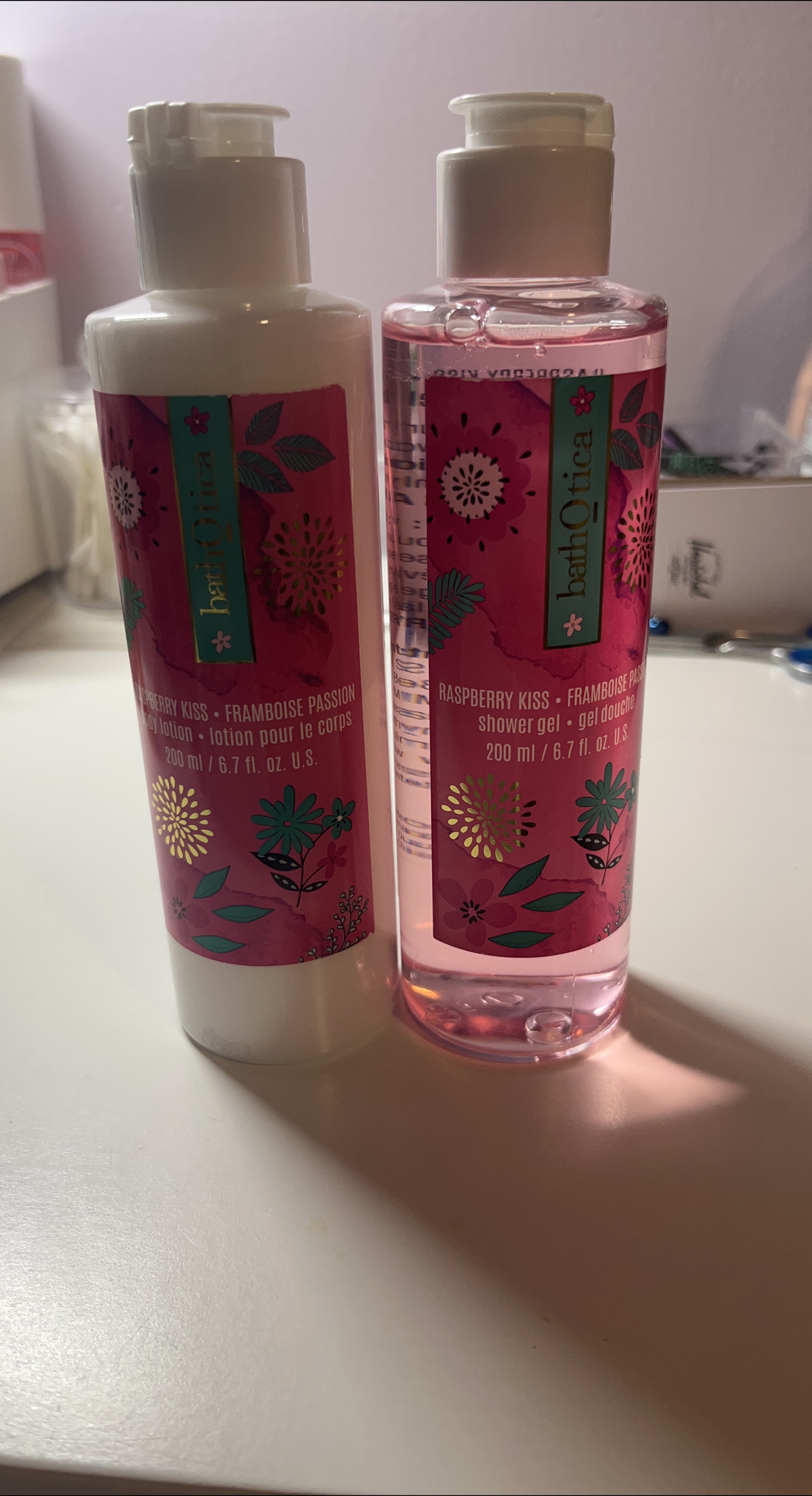 Bath Otica Raspberry Kiss Lotion & Shower Gel thumbnail