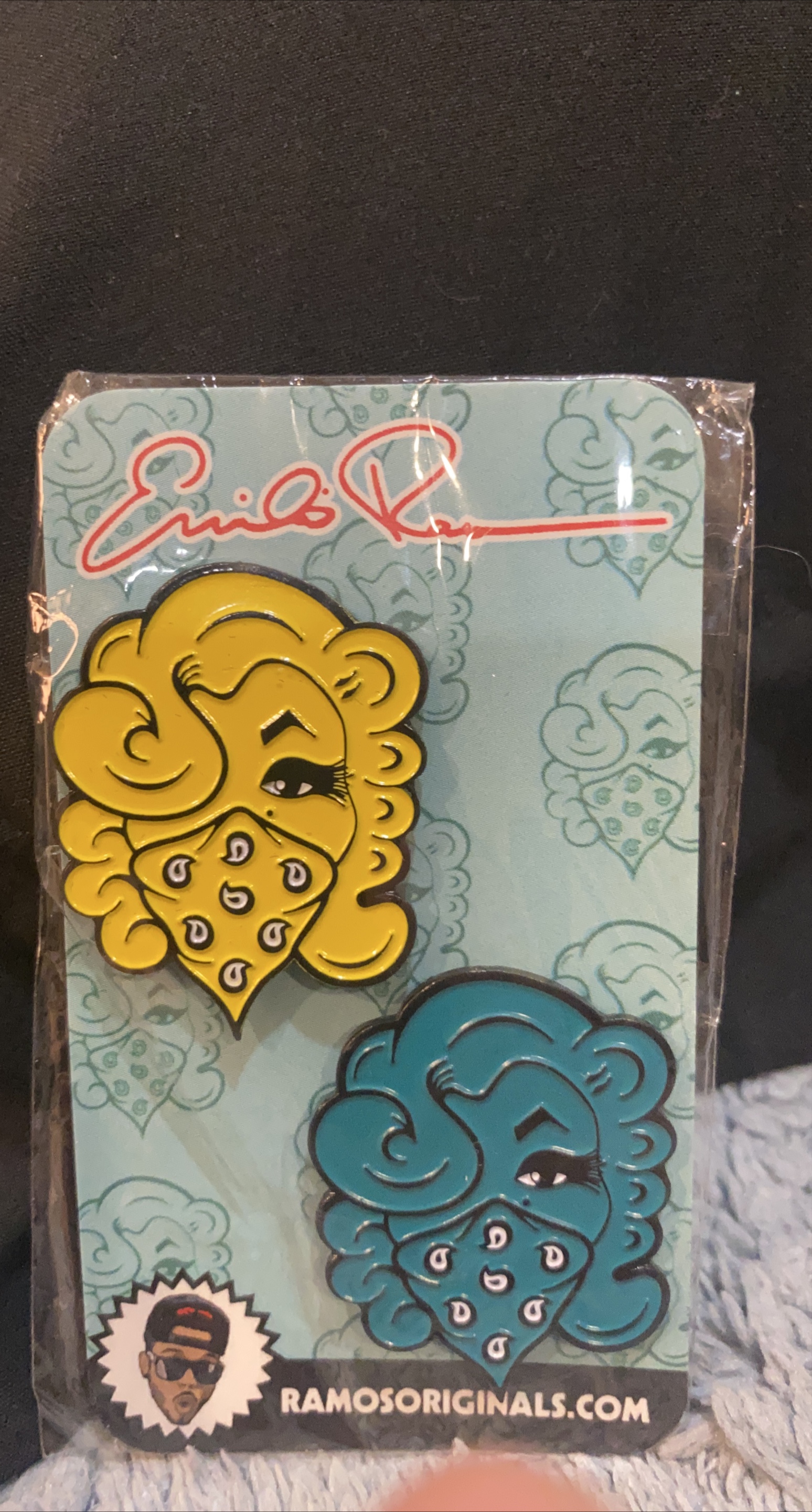 Emilio Ramos Originals Enamel Pins thumbnail