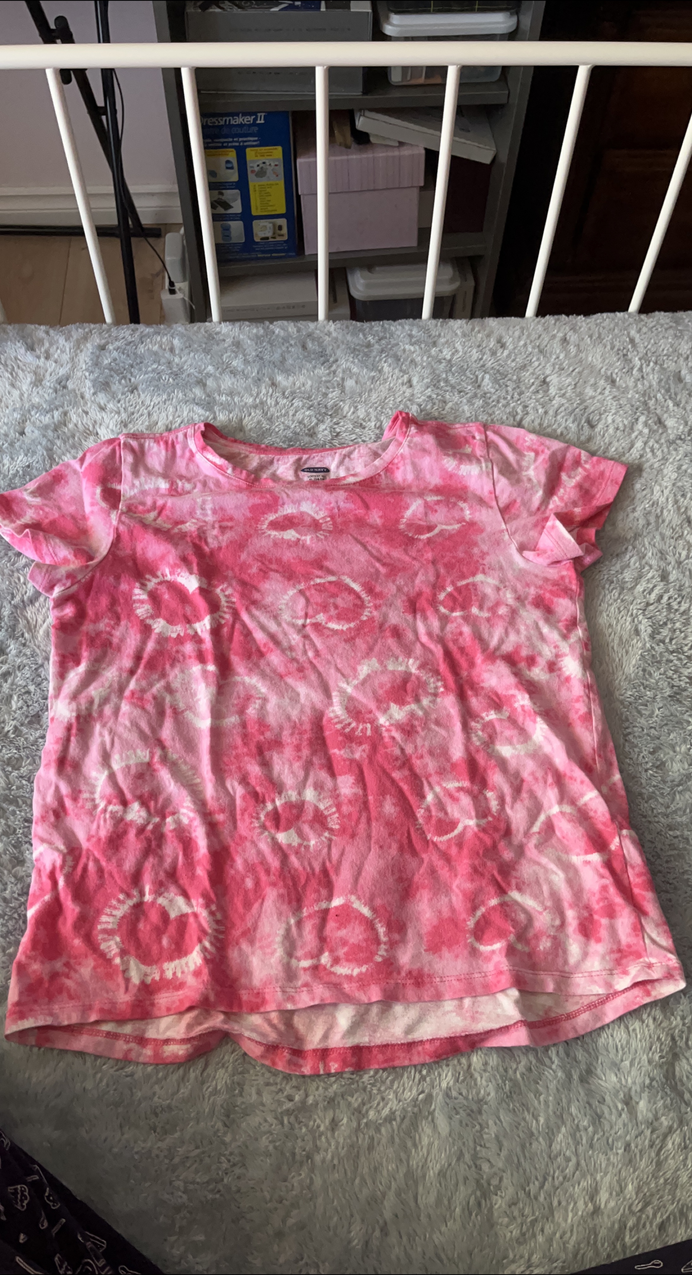 Kids Pink Tie-Dye Tee thumbnail