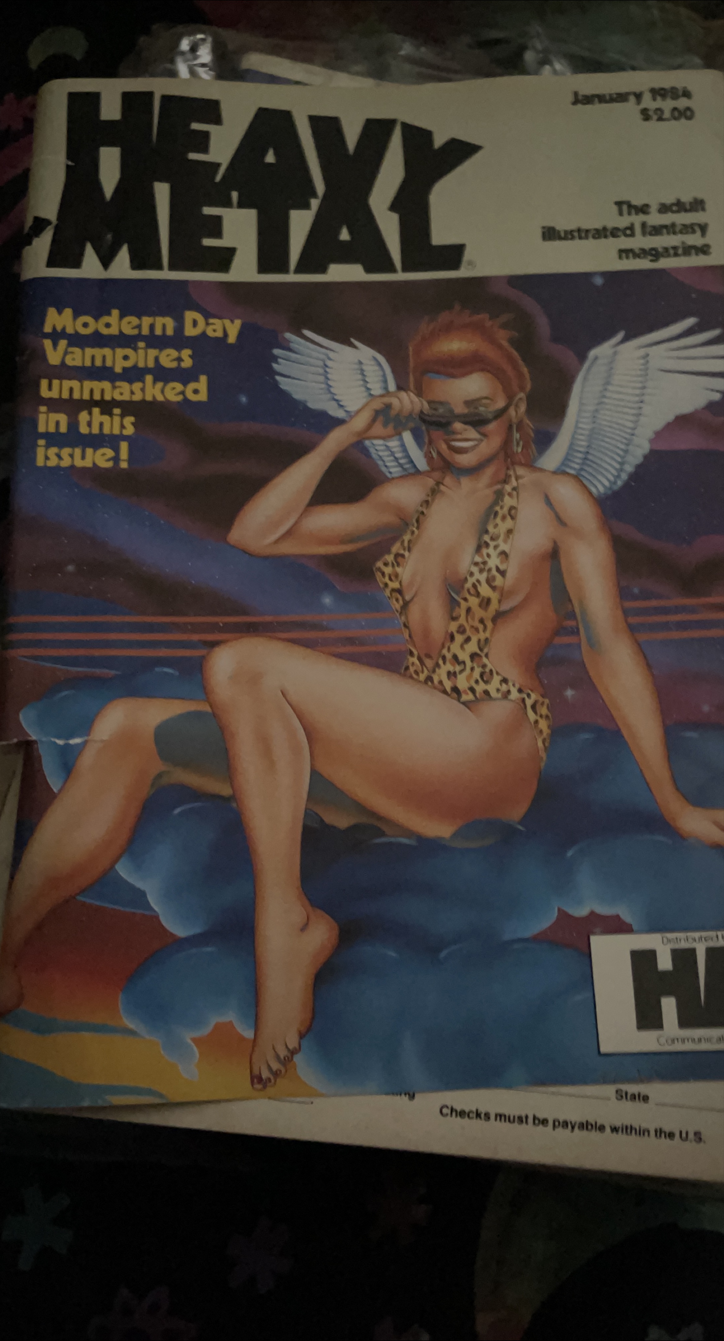 Heavy Metal Magazine - January 1984 thumbnail