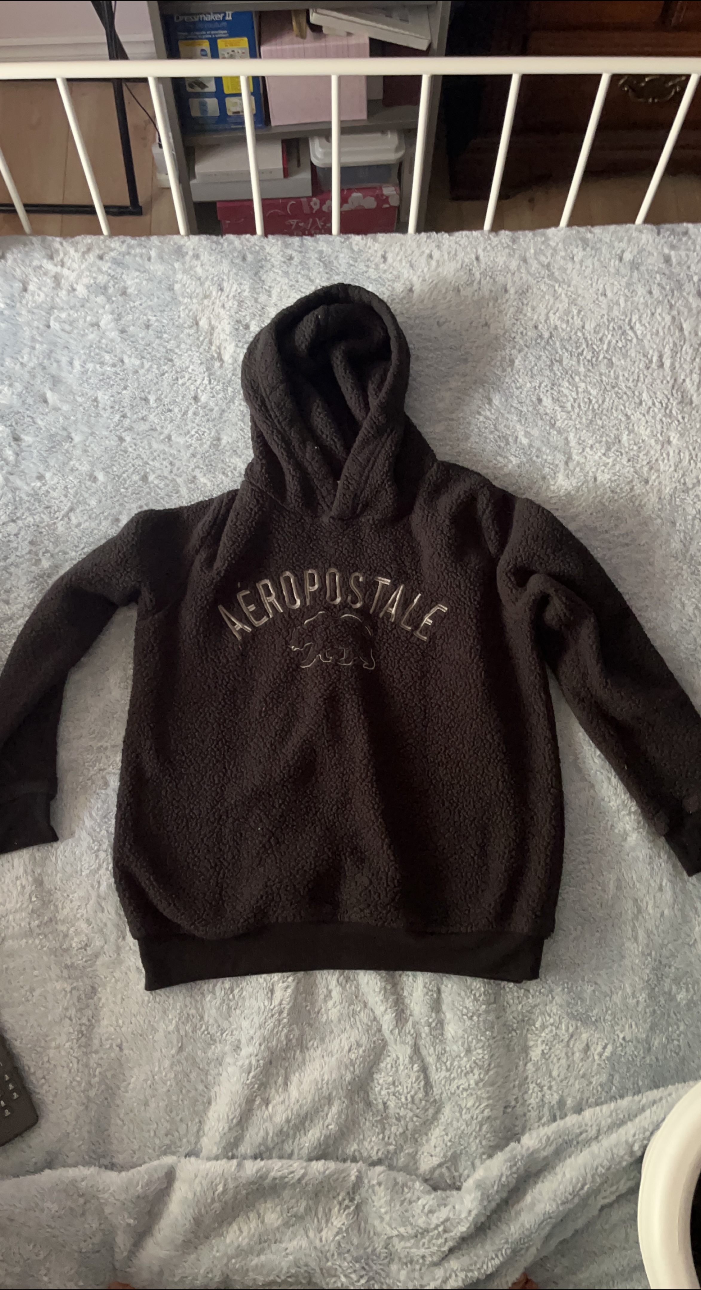 Aeropostale Kids Black Hoodie thumbnail